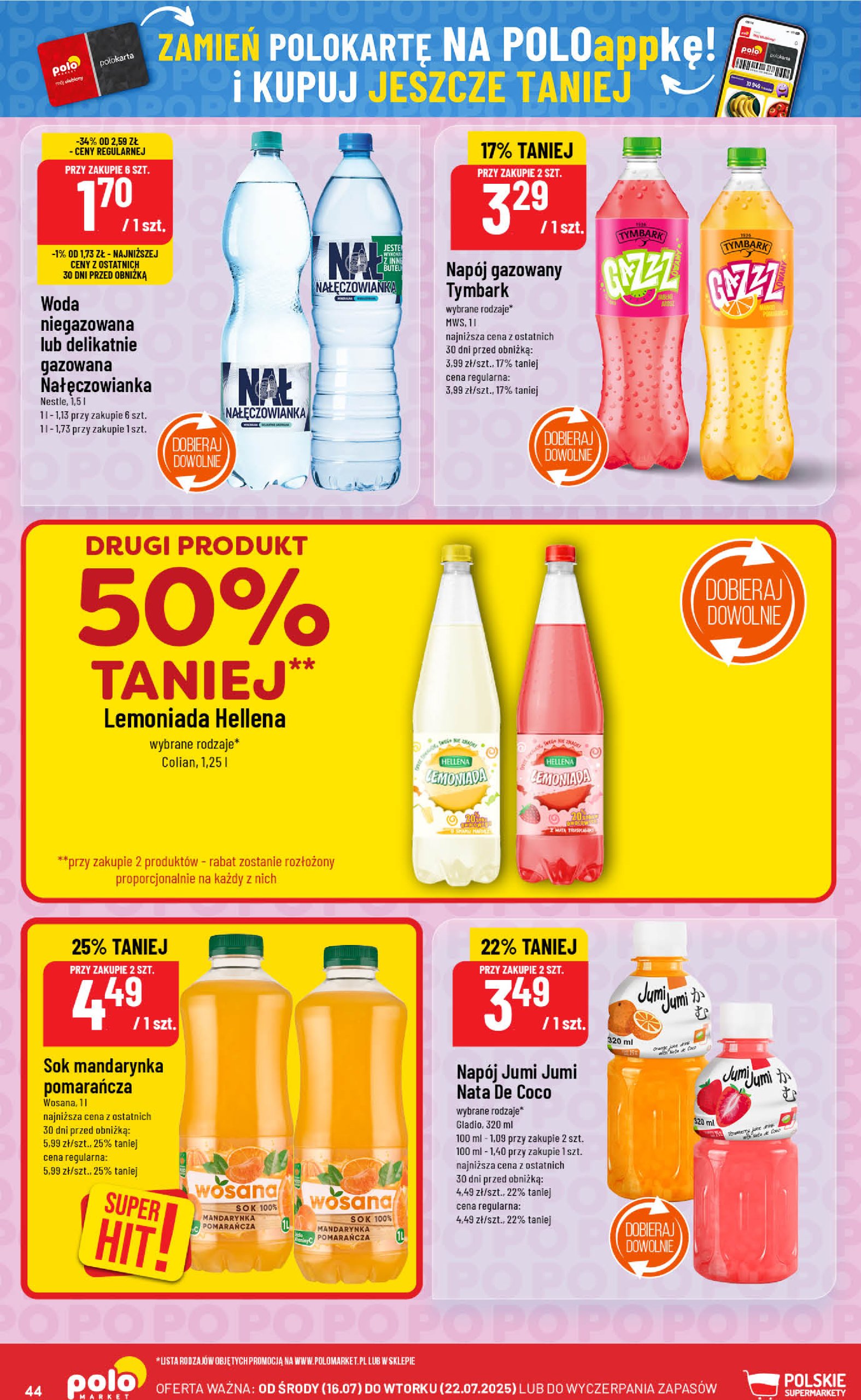 polomarket - Gazetka POLO market ważna od 16.07. - 22.07. - page: 44 polomarket - Gazetka POLO market ważna od 16.07. - 22.07. - page: 44