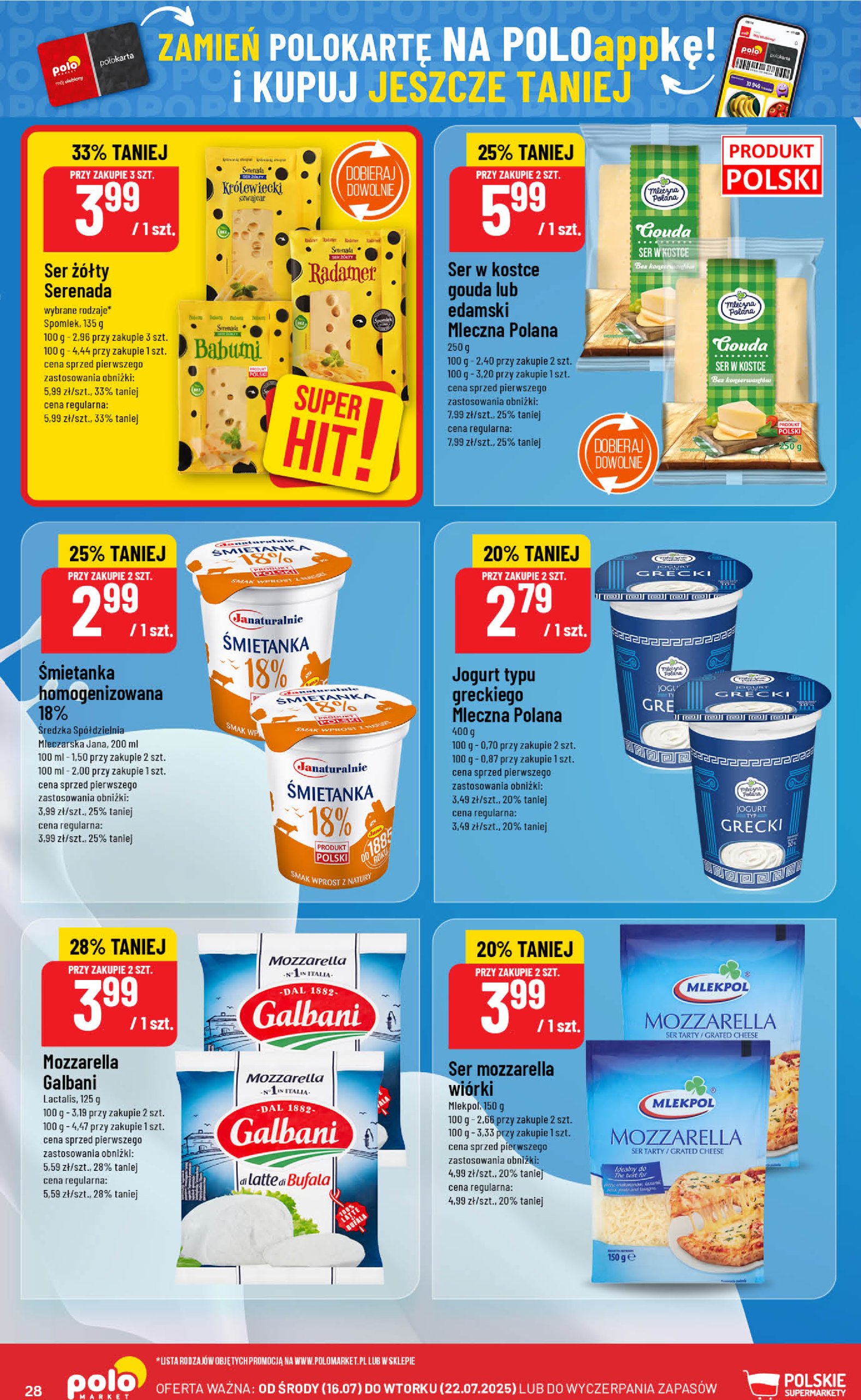 polomarket - Gazetka POLO market ważna od 16.07. - 22.07. - page: 28 polomarket - Gazetka POLO market ważna od 16.07. - 22.07. - page: 28