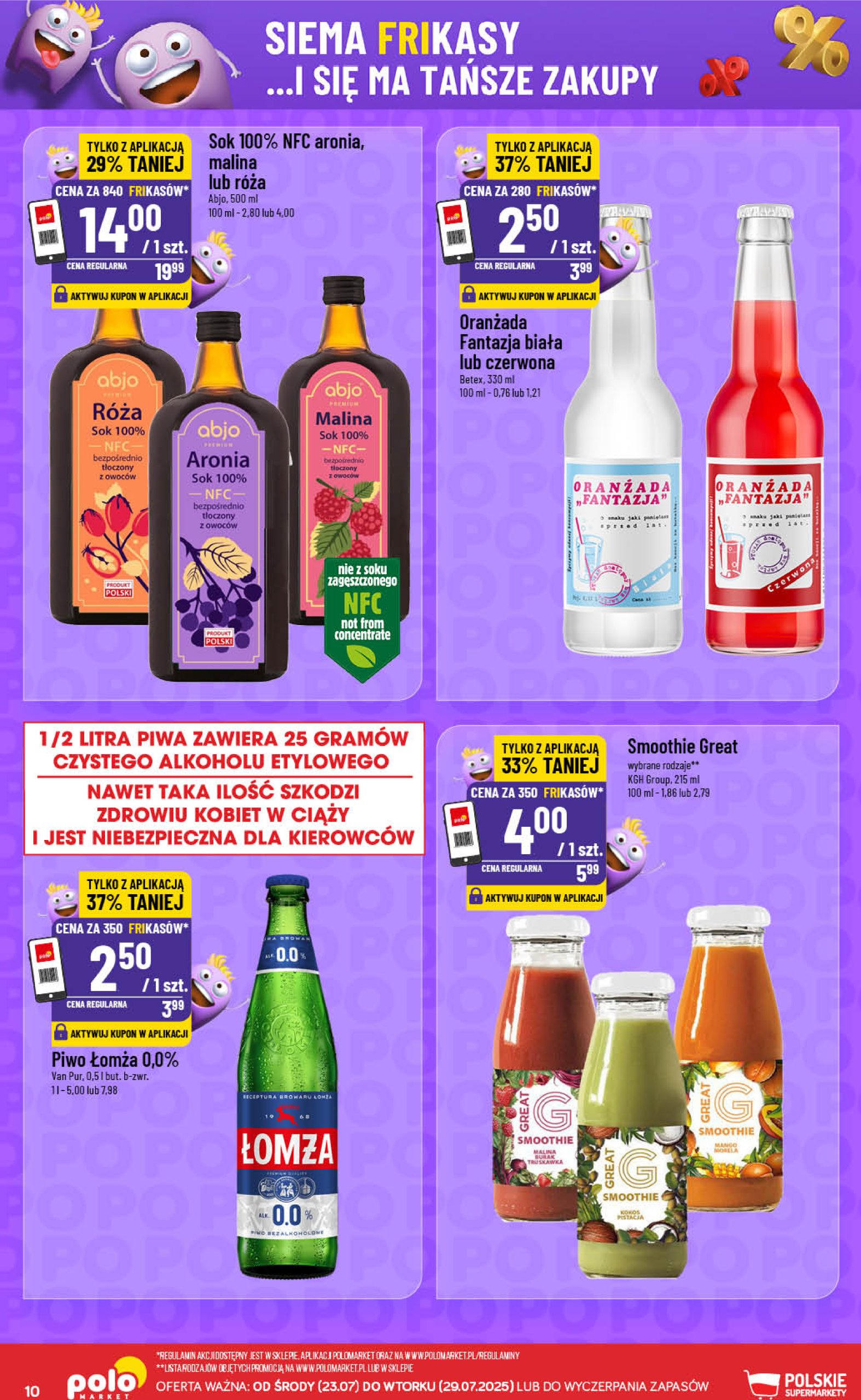polomarket - Gazetka POLO market - Frikasowy Katalog ważna od 23.07. - 29.07. - page: 10
