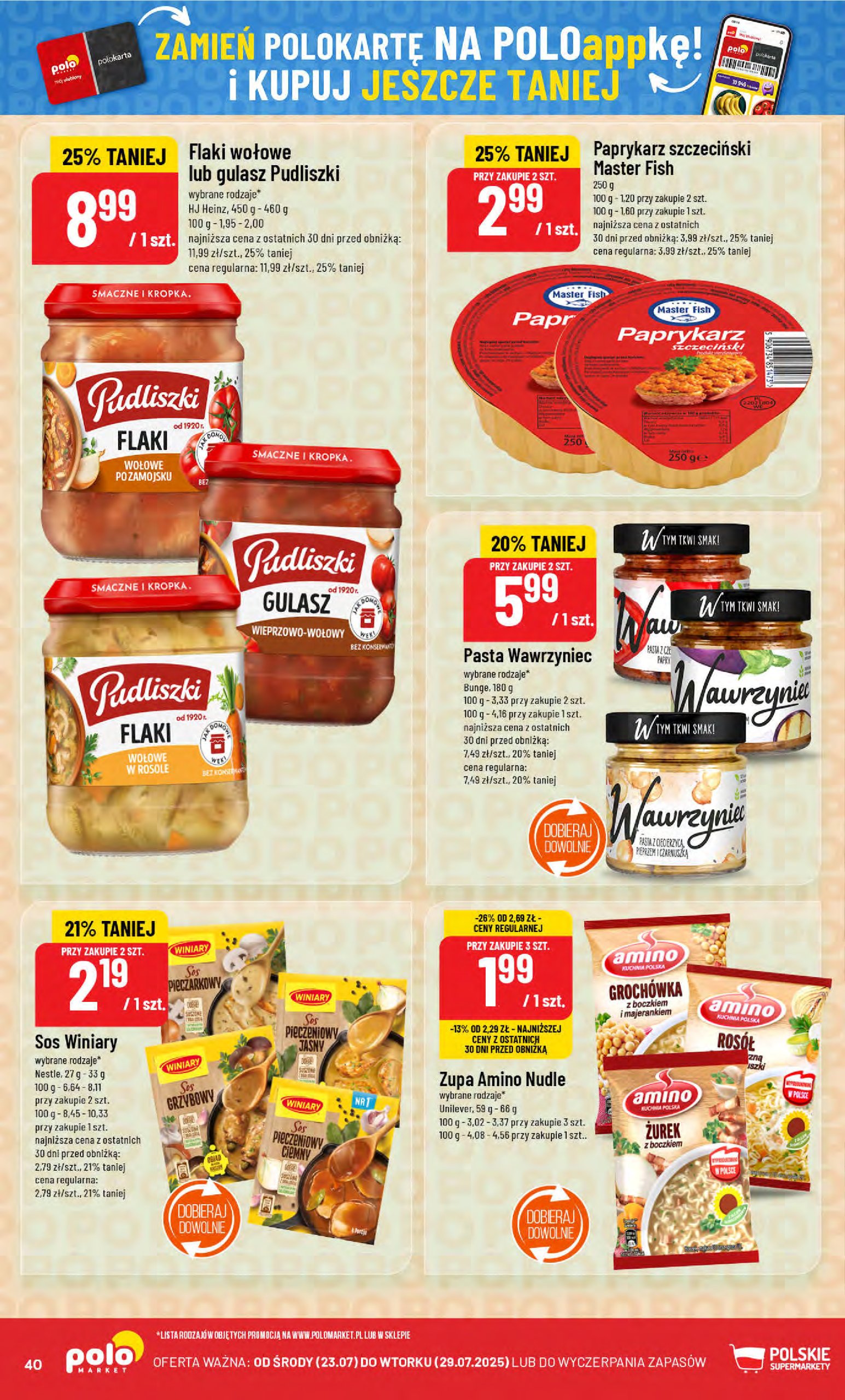 polomarket - Gazetka POLO market ważna od 23.07. - 29.07. - page: 40