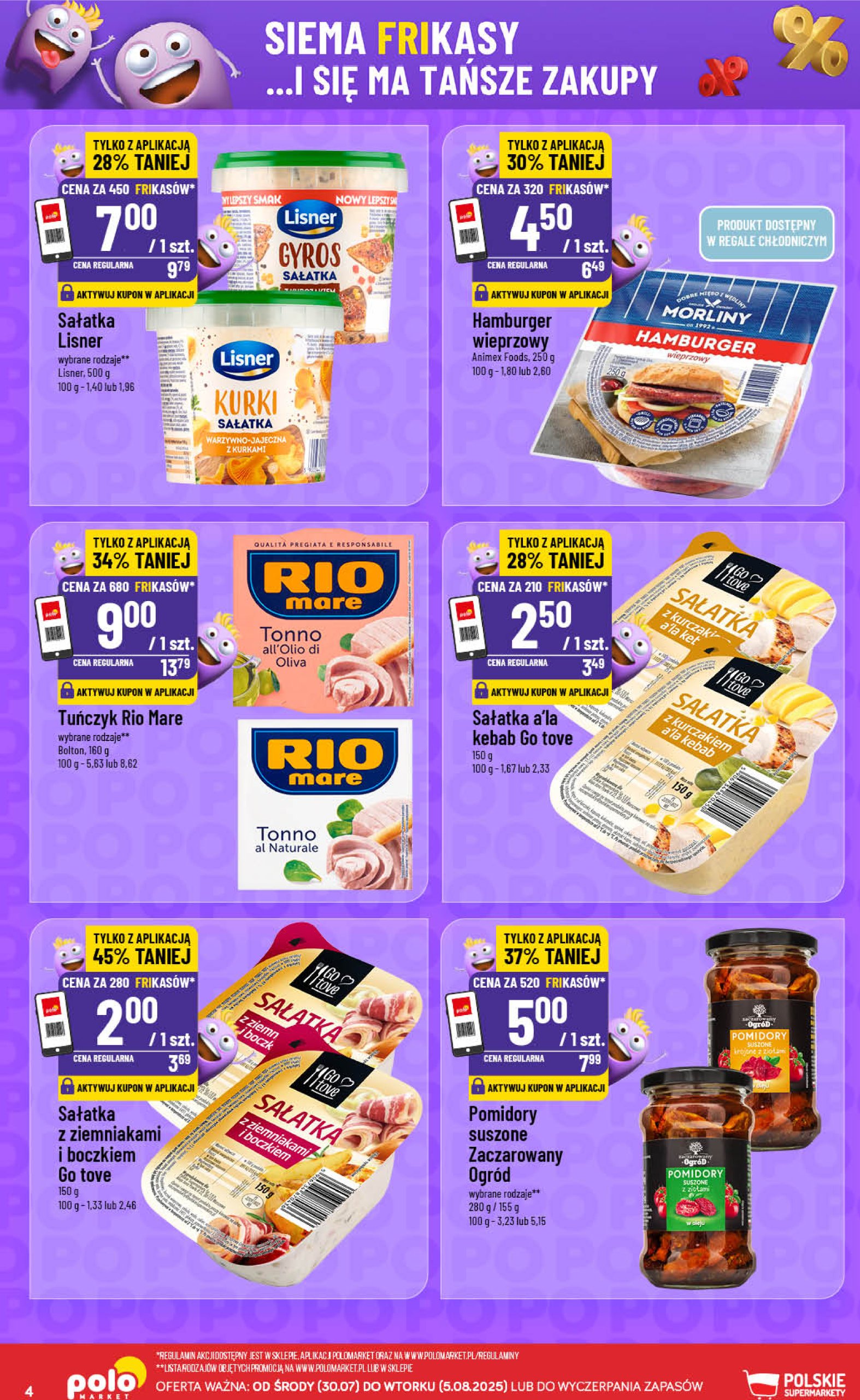 polomarket - Gazetka POLO market - Frikasowy Katalog ważna od 30.07. - 05.08. - page: 4
