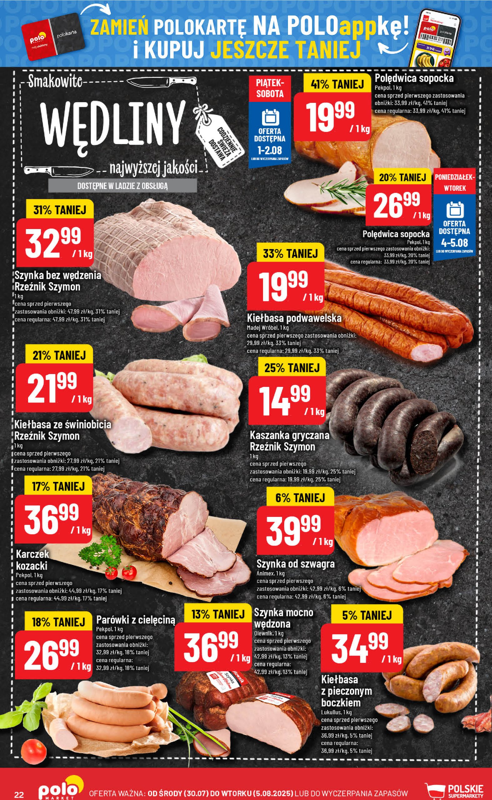 polomarket - Gazetka POLO market ważna od 30.07. - 05.08. - page: 22