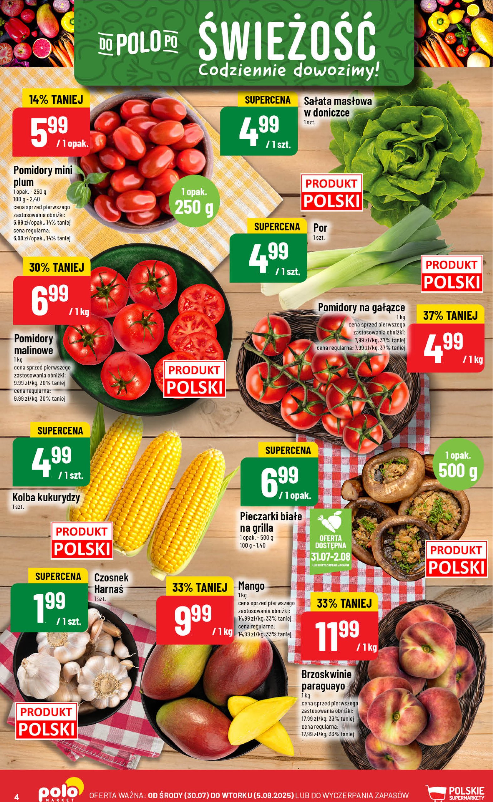 polomarket - Gazetka POLO market ważna od 30.07. - 05.08. - page: 4