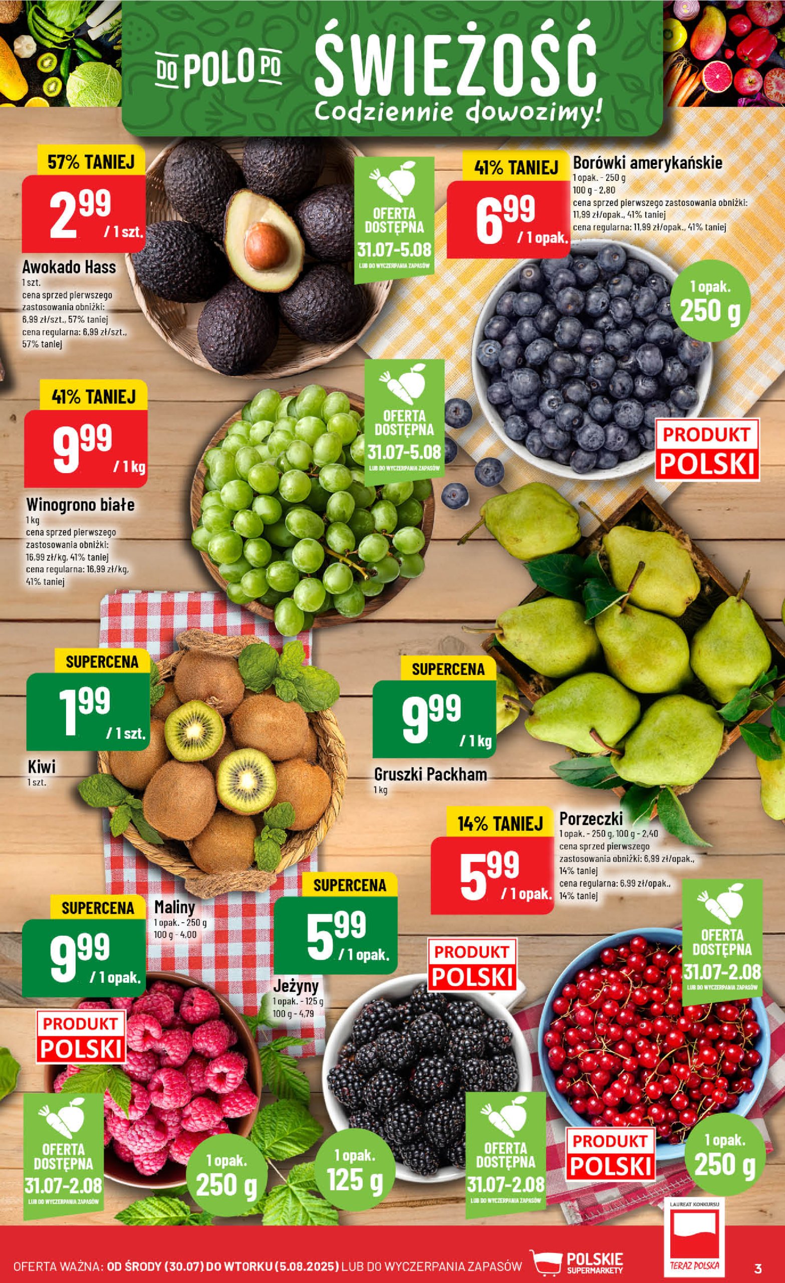 polomarket - Gazetka POLO market ważna od 30.07. - 05.08. - page: 3