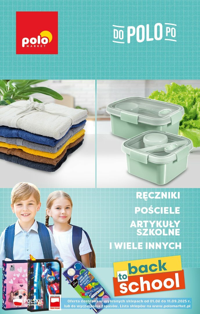 polomarket - Gazetka POLO market - Back to school ważna od 01.08. - 11.09.