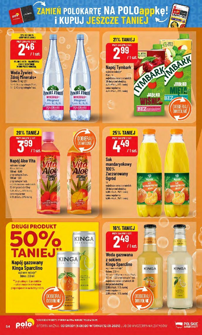 polomarket - Gazetka POLO market - ważna od 06.08. do 12.08. - page: 54