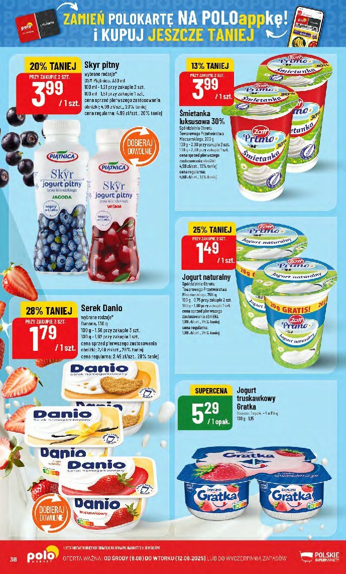 polomarket - Gazetka POLO market - ważna od 06.08. do 12.08. - page: 38