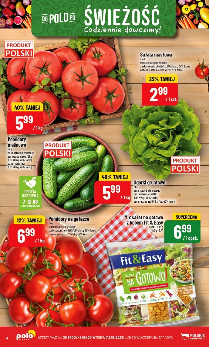polomarket - Gazetka POLO market - ważna od 06.08. do 12.08. - page: 4
