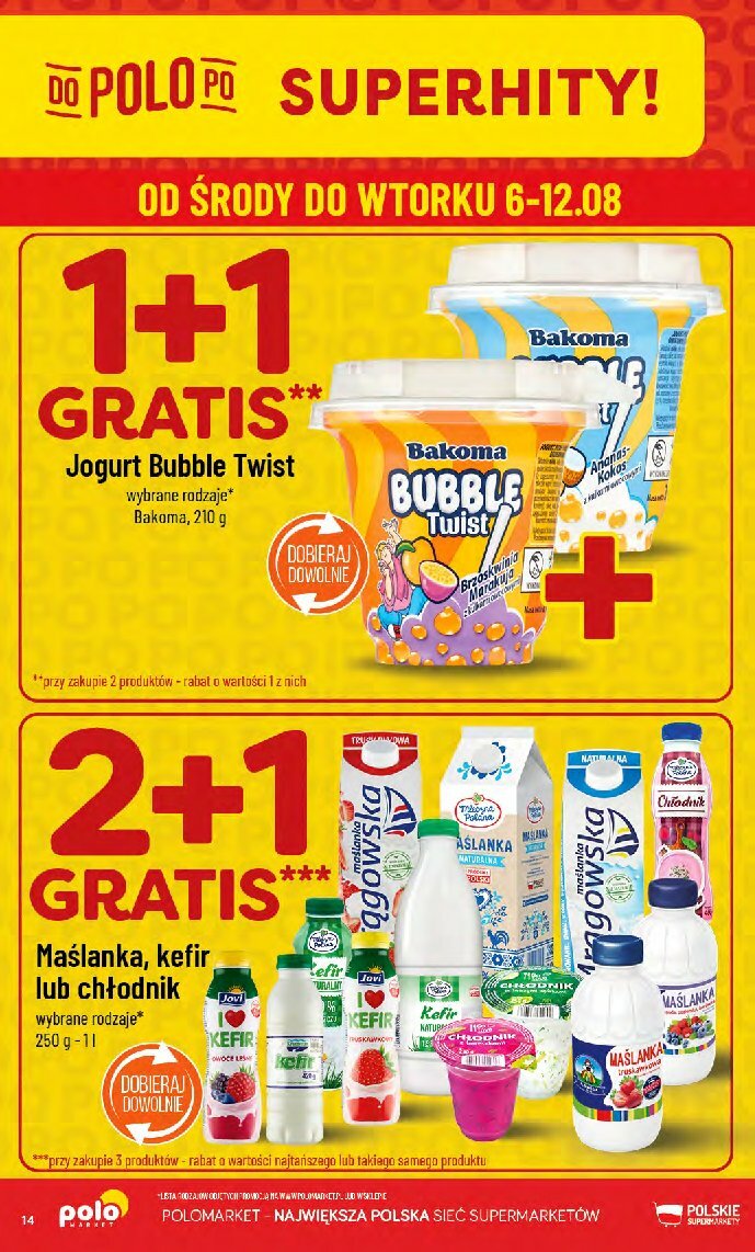 polomarket - Gazetka POLO market - ważna od 06.08. do 12.08. - page: 14