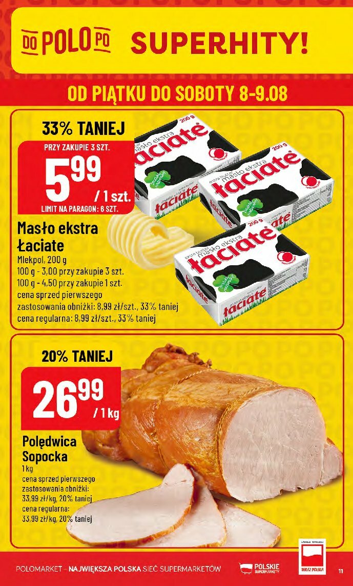 polomarket - Gazetka POLO market - ważna od 06.08. do 12.08. - page: 11