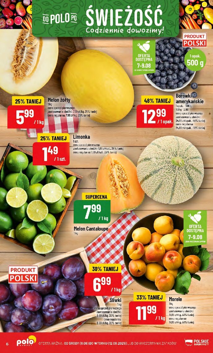 polomarket - Gazetka POLO market - ważna od 06.08. do 12.08. - page: 6