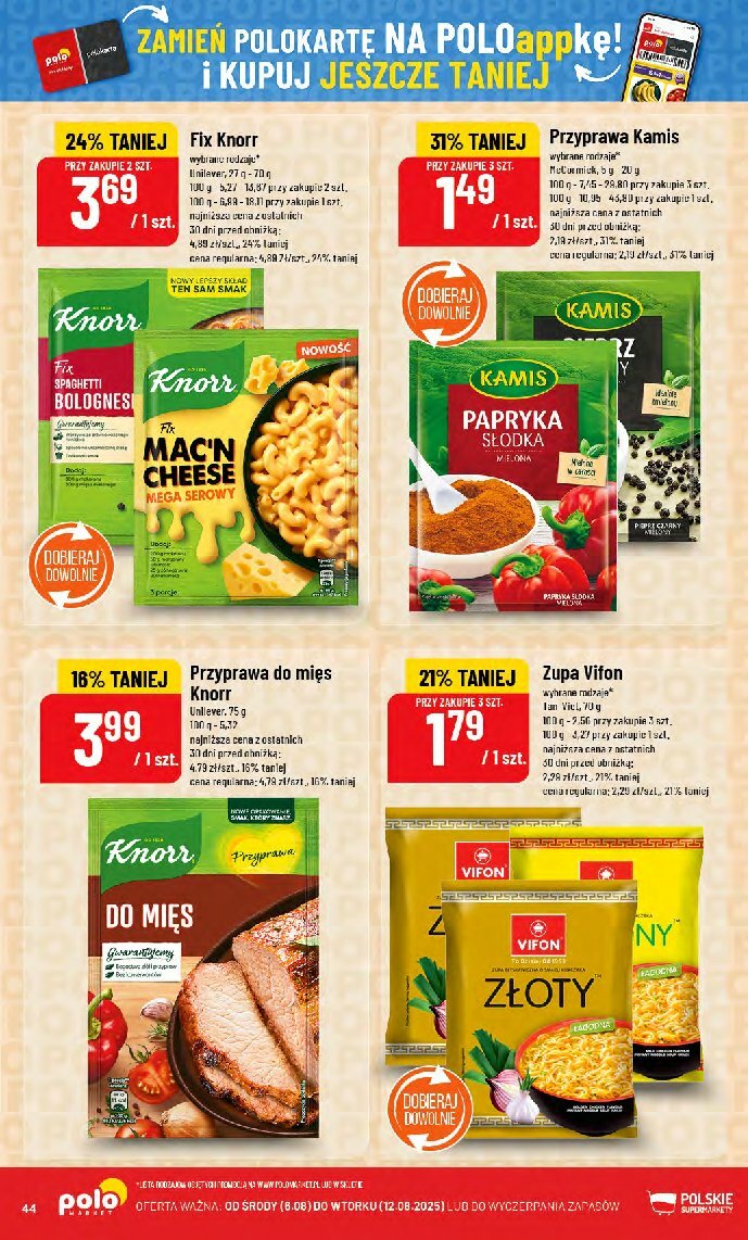 polomarket - Gazetka POLO market - ważna od 06.08. do 12.08. - page: 44