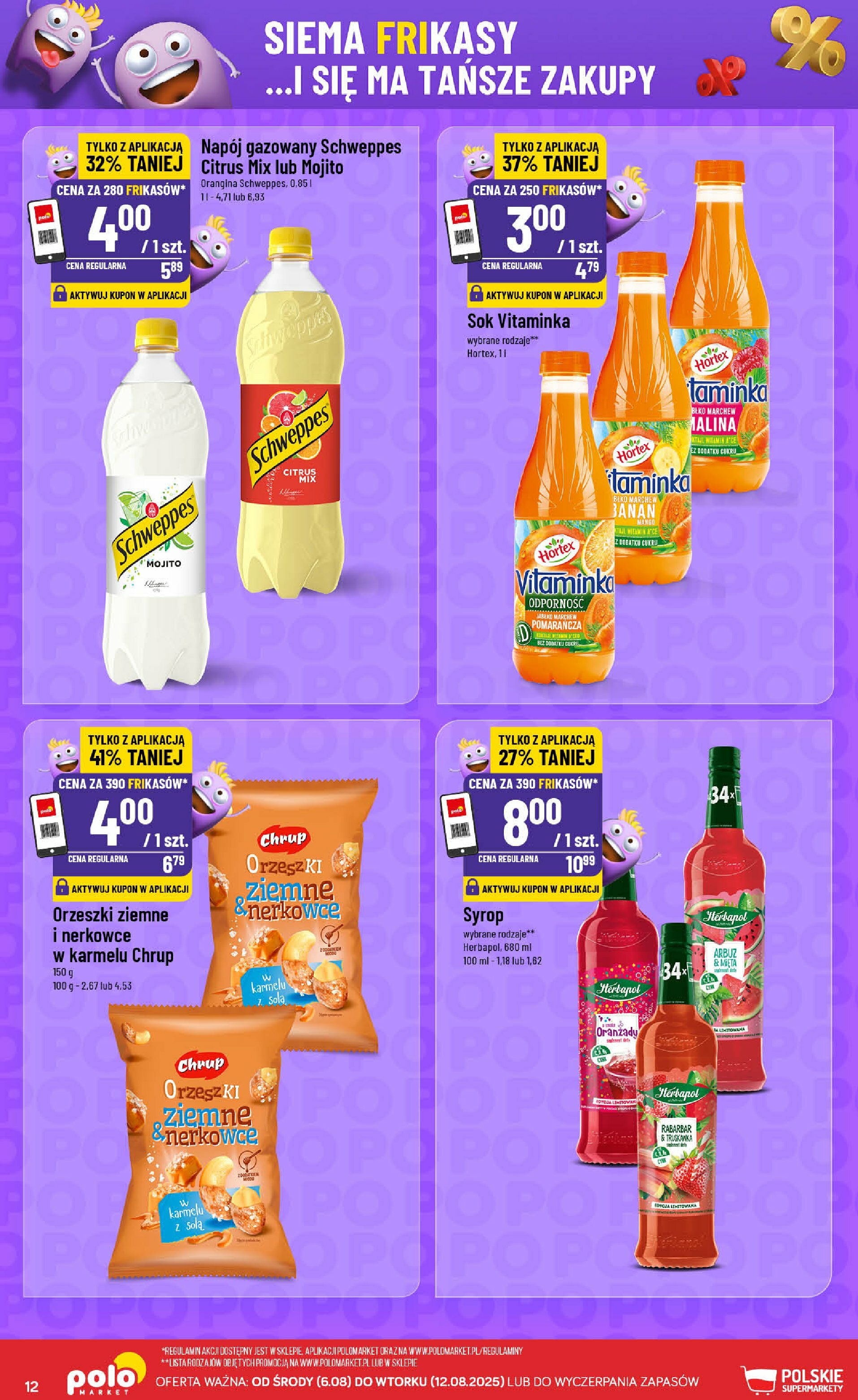polomarket - Gazetka POLO market - Frikasowy Katalog - ważna od 06.08. do 12.08. - page: 12