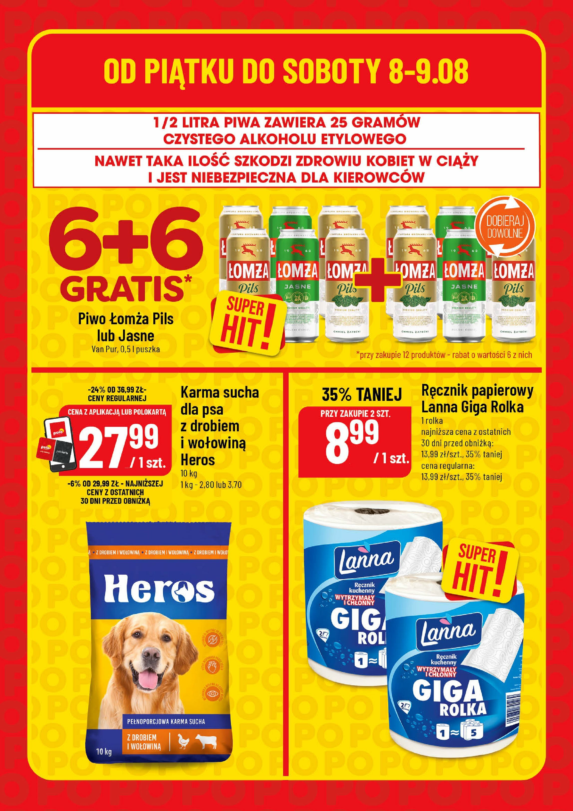 polomarket - Gazetka POLO market - Super Hity na Weekend - ważna od 07.08. do 09.08. - page: 8