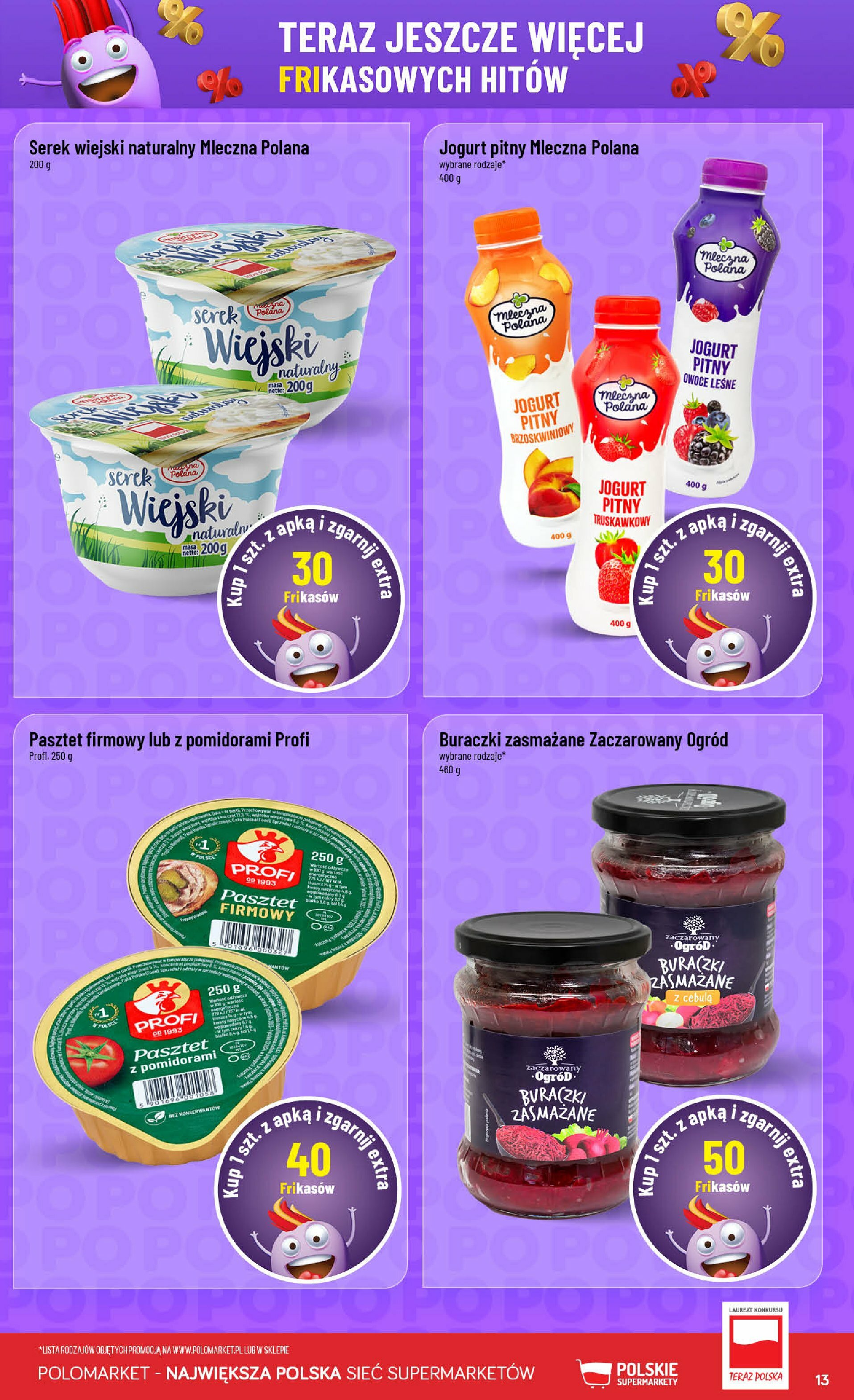 polomarket - Gazetka POLO market - Frikasowy Katalog - ważna od 13.08. do 19.08. - page: 13