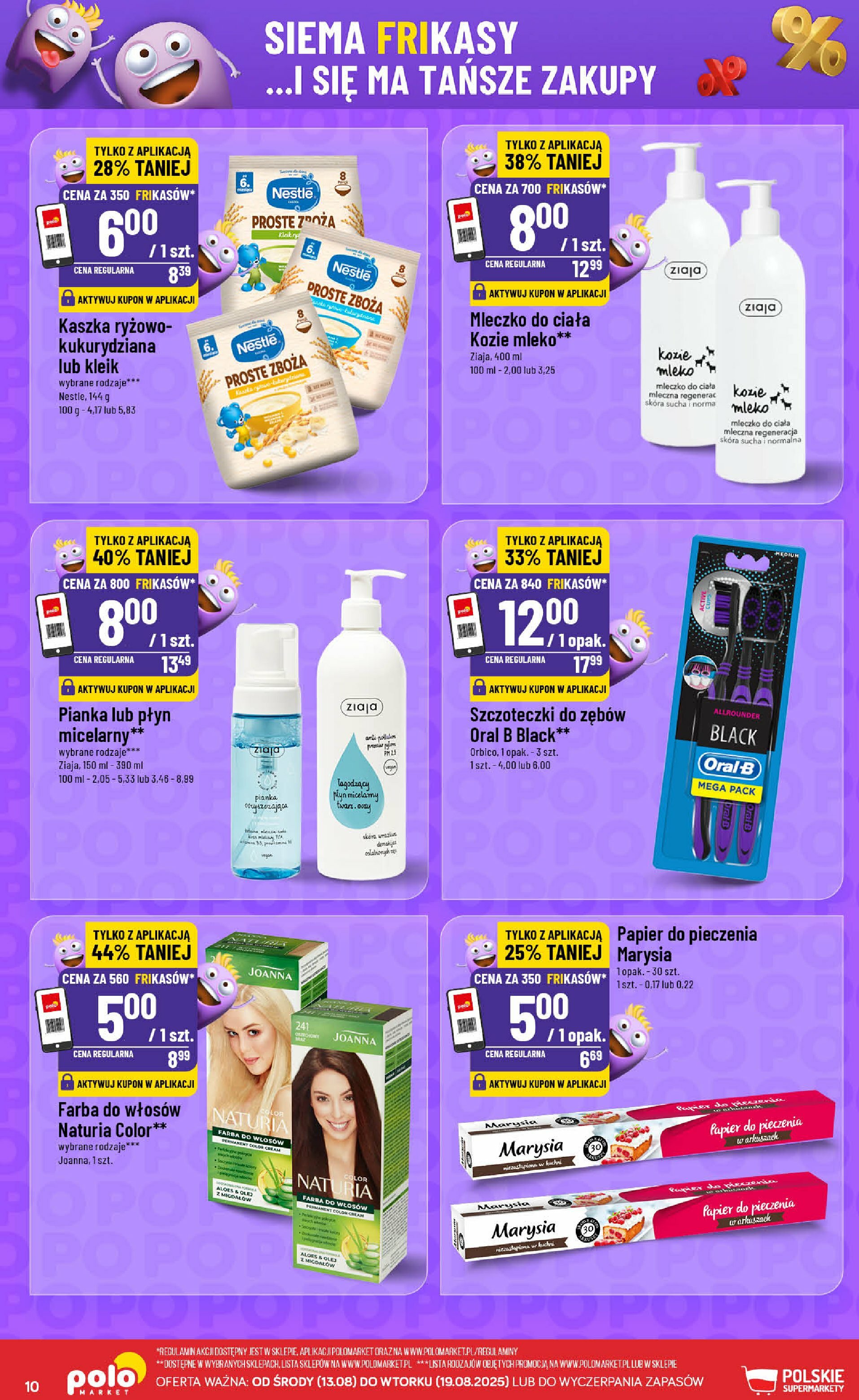 polomarket - Gazetka POLO market - Frikasowy Katalog - ważna od 13.08. do 19.08. - page: 10