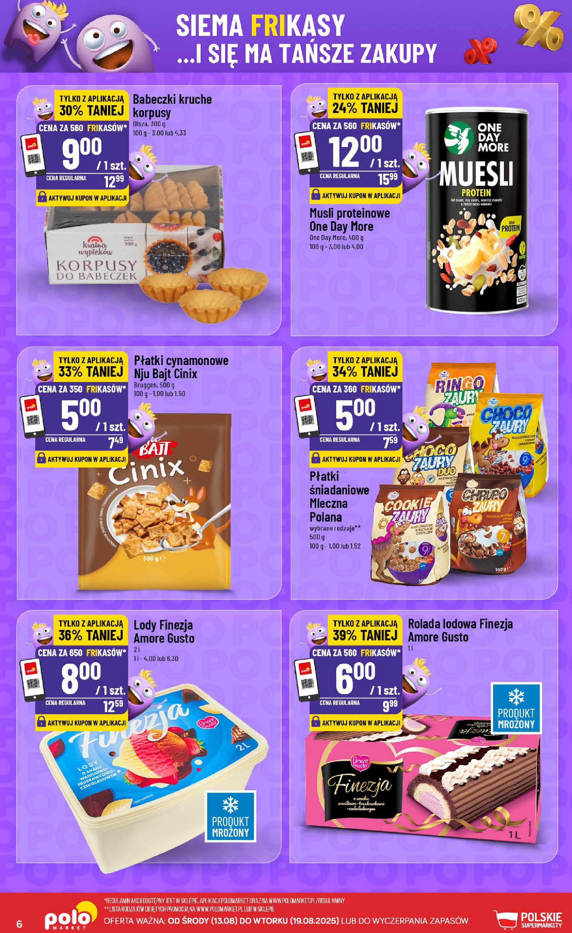 polomarket - Gazetka POLO market - Frikasowy Katalog - ważna od 13.08. do 19.08. - page: 6