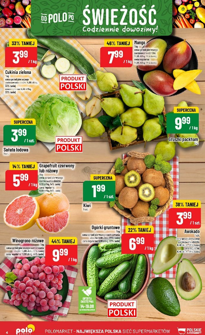 polomarket - Gazetka POLO market - ważna od 13.08. do 19.08. - page: 4