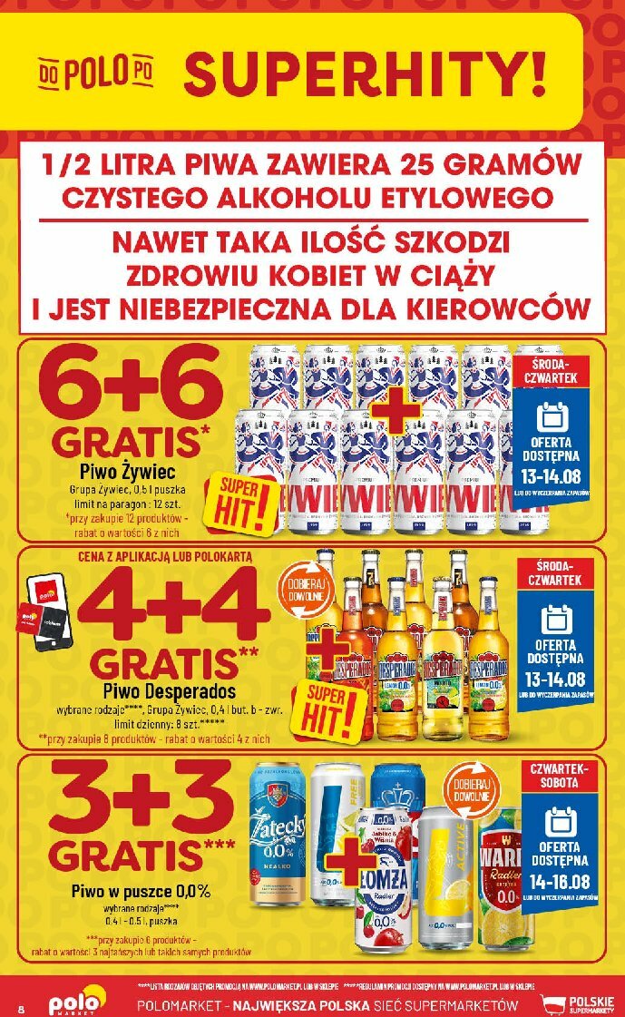 polomarket - Gazetka POLO market - ważna od 13.08. do 19.08. - page: 8