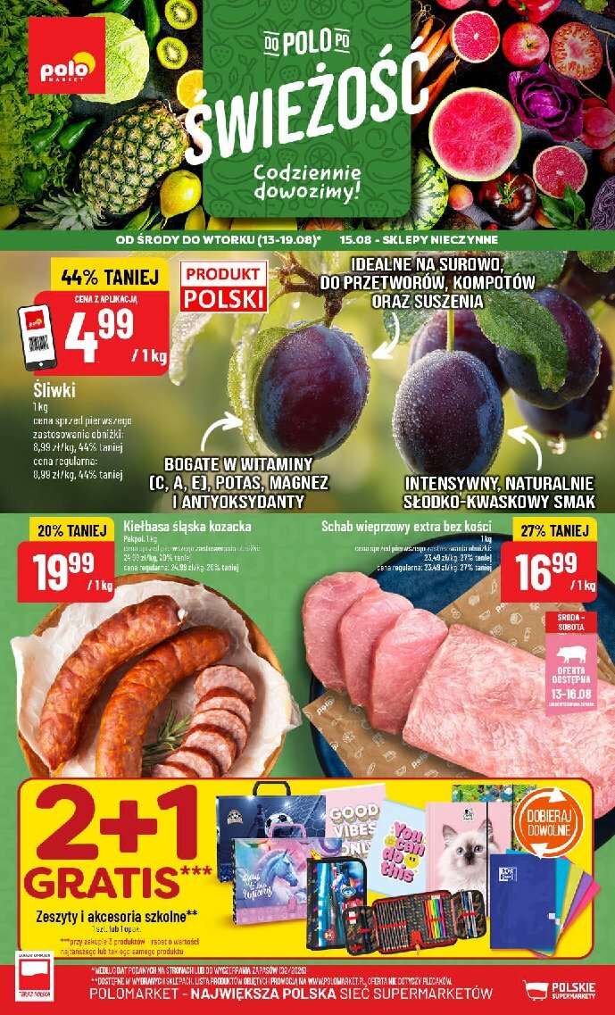 polomarket - Gazetka POLO market - ważna od 13.08. do 19.08.