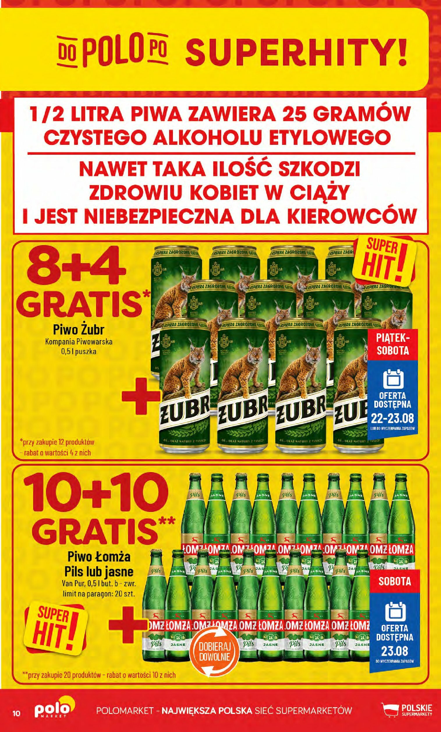 polomarket - Gazetka POLO market - ważna od 20.08. do 26.08. - page: 10