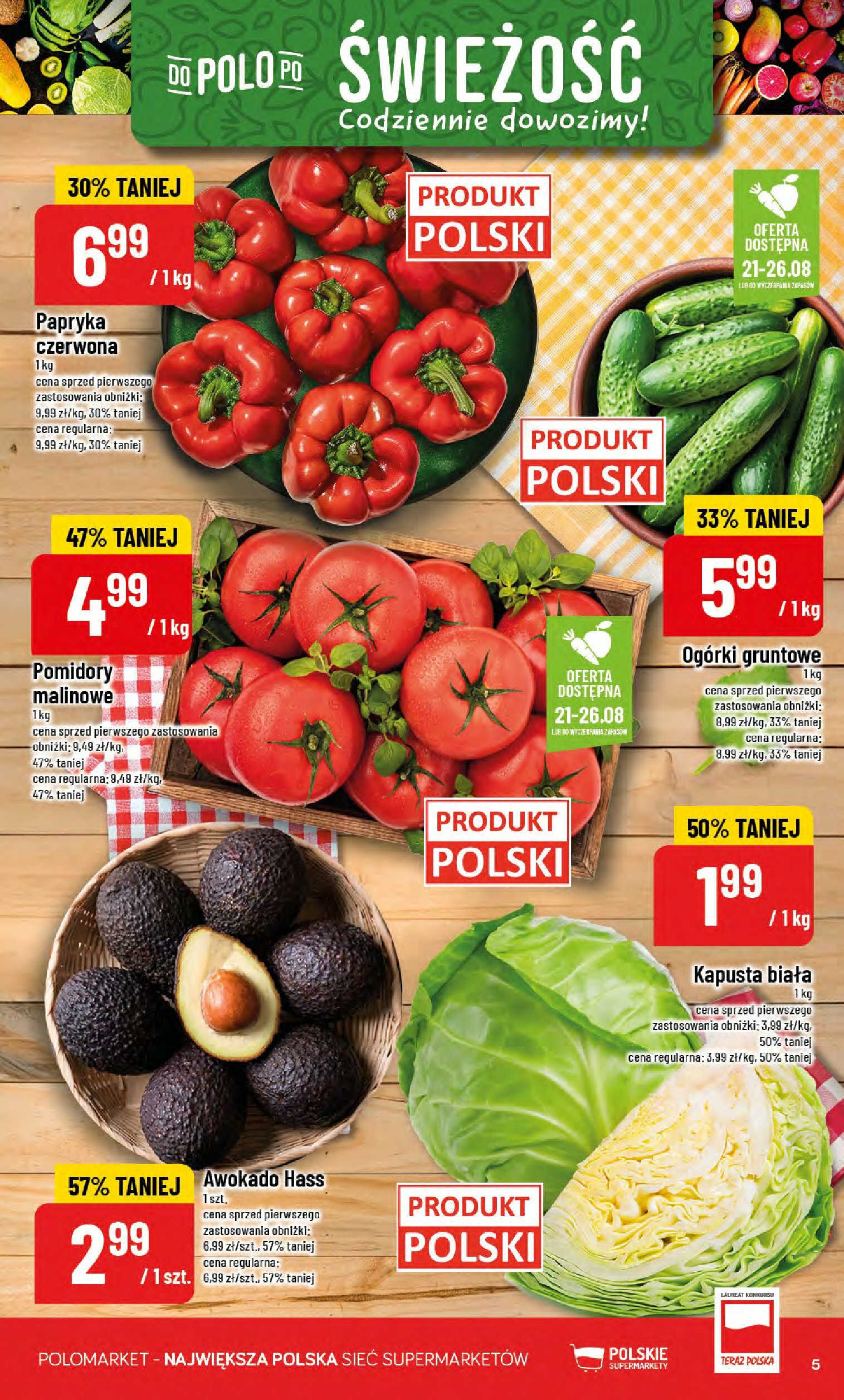 polomarket - Gazetka POLO market - ważna od 20.08. do 26.08. - page: 5