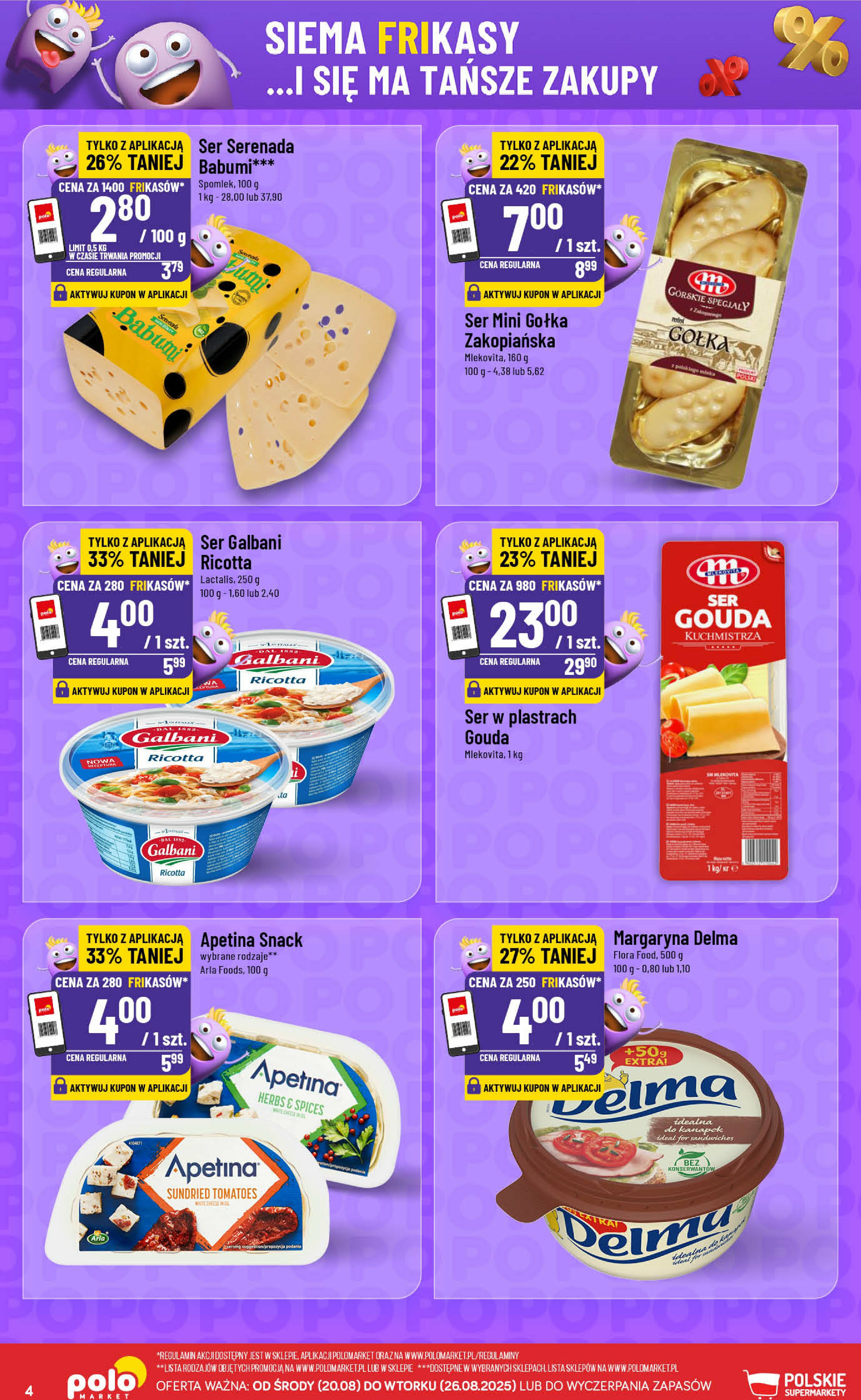 polomarket - Gazetka POLO market - Frikasowy Katalog - ważna od 20.08. do 26.08. - page: 4