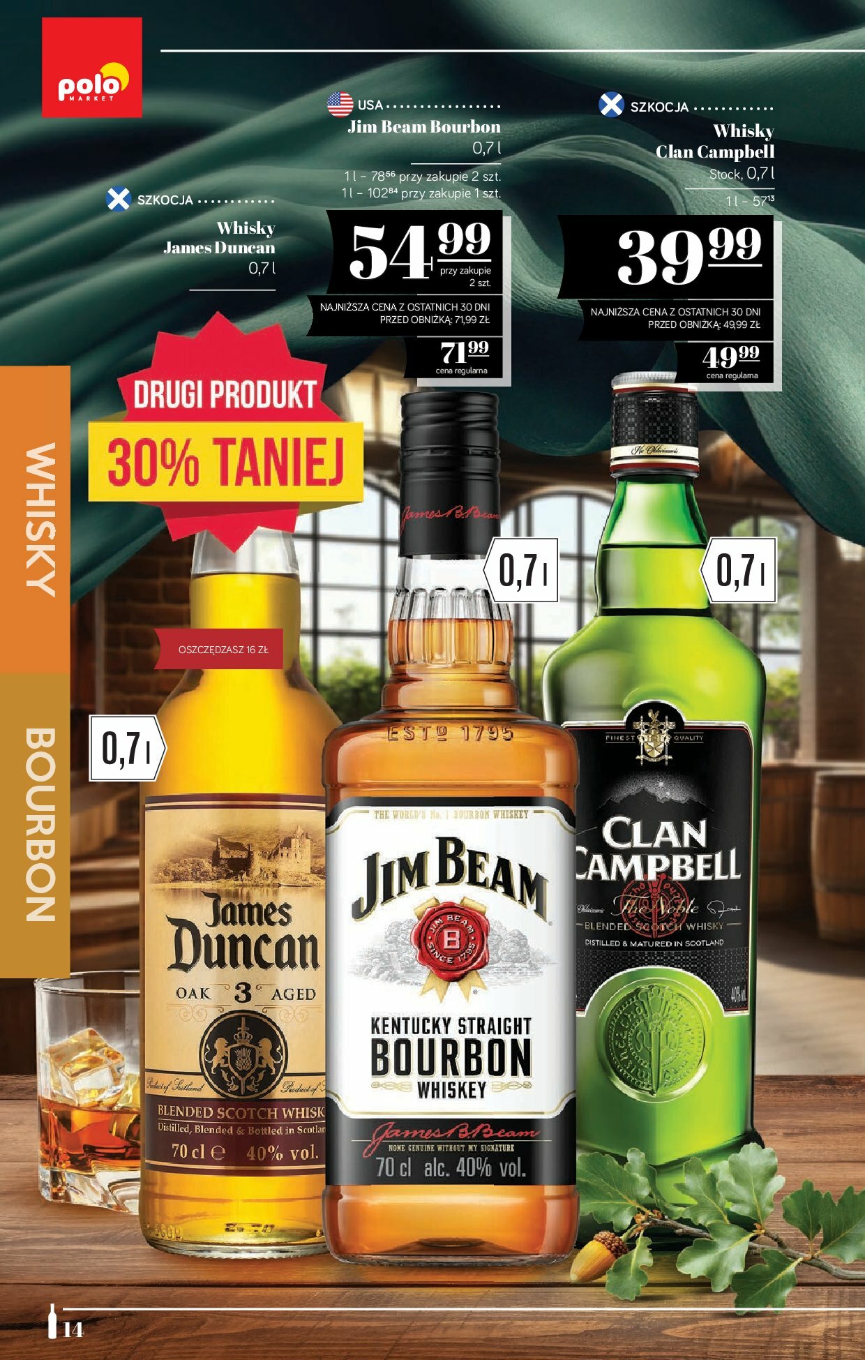 polomarket - Gazetka POLO market - Katalog alkoholi - ważna od 22.08. do 25.09. - page: 14