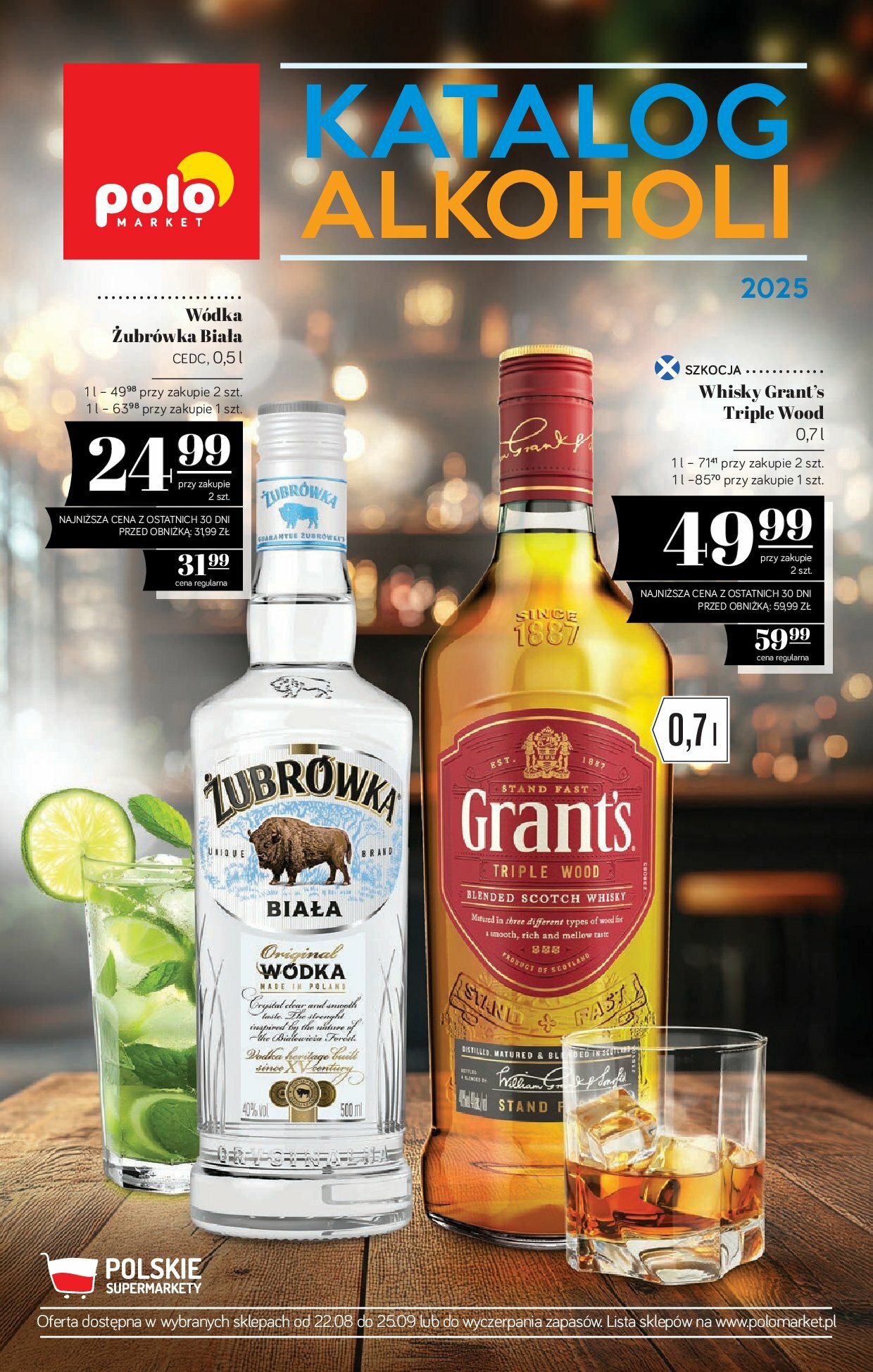 polomarket - Gazetka POLO market - Katalog alkoholi - ważna od 22.08. do 25.09.