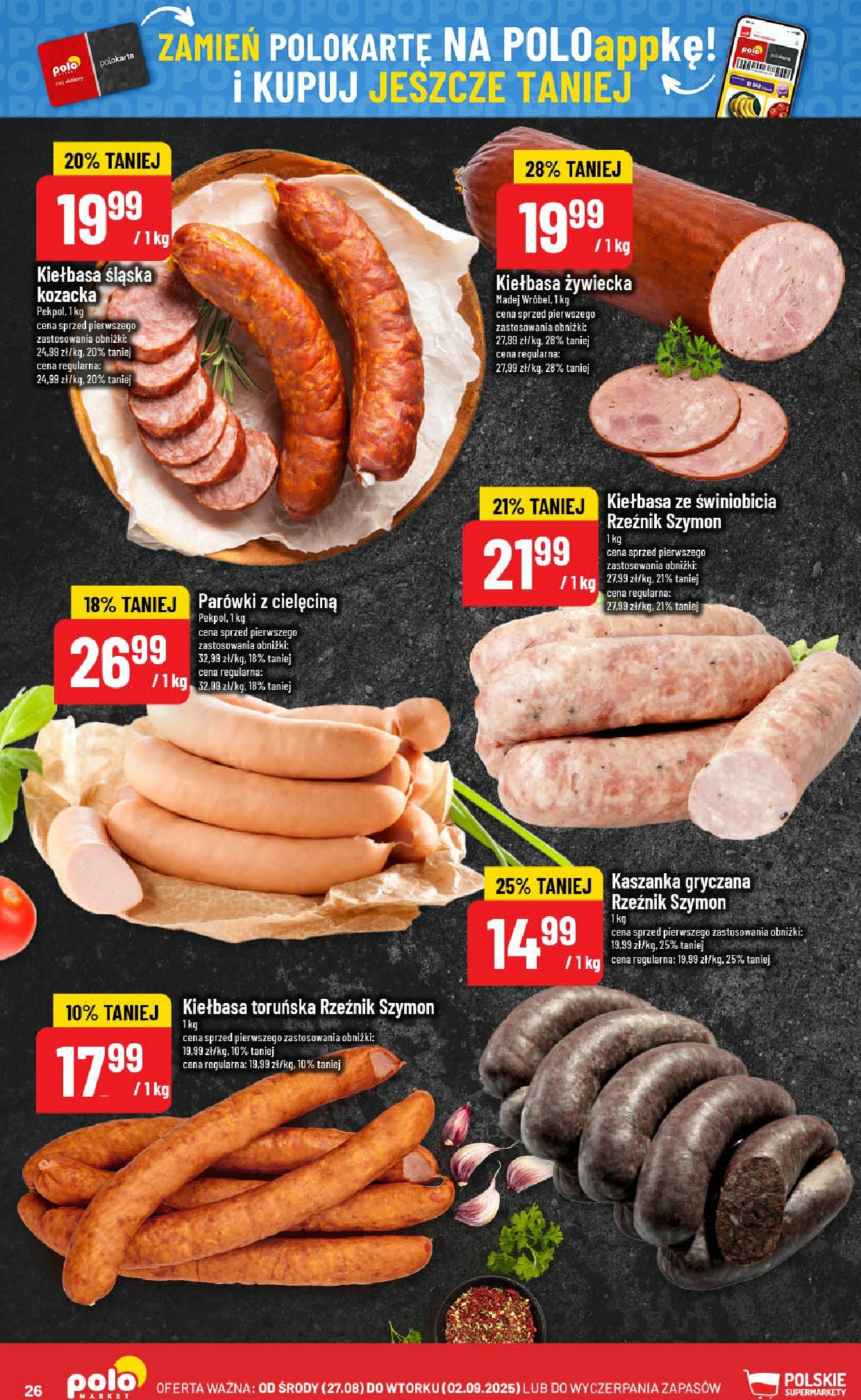polomarket - Gazetka POLO market - ważna od 27.08. do 02.09. - page: 26 polomarket - Gazetka POLO market - ważna od 27.08. do 02.09. - page: 26