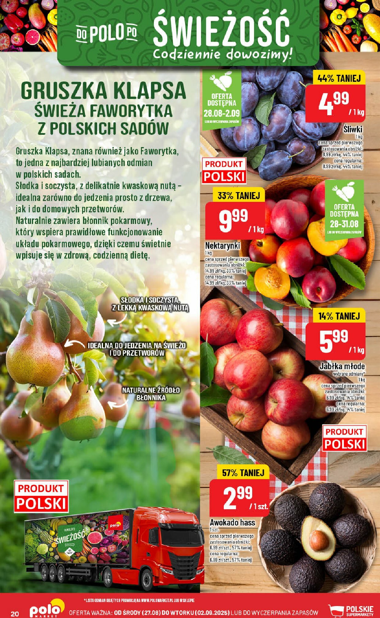 polomarket - Gazetka POLO market - ważna od 27.08. do 02.09. - page: 20 polomarket - Gazetka POLO market - ważna od 27.08. do 02.09. - page: 20