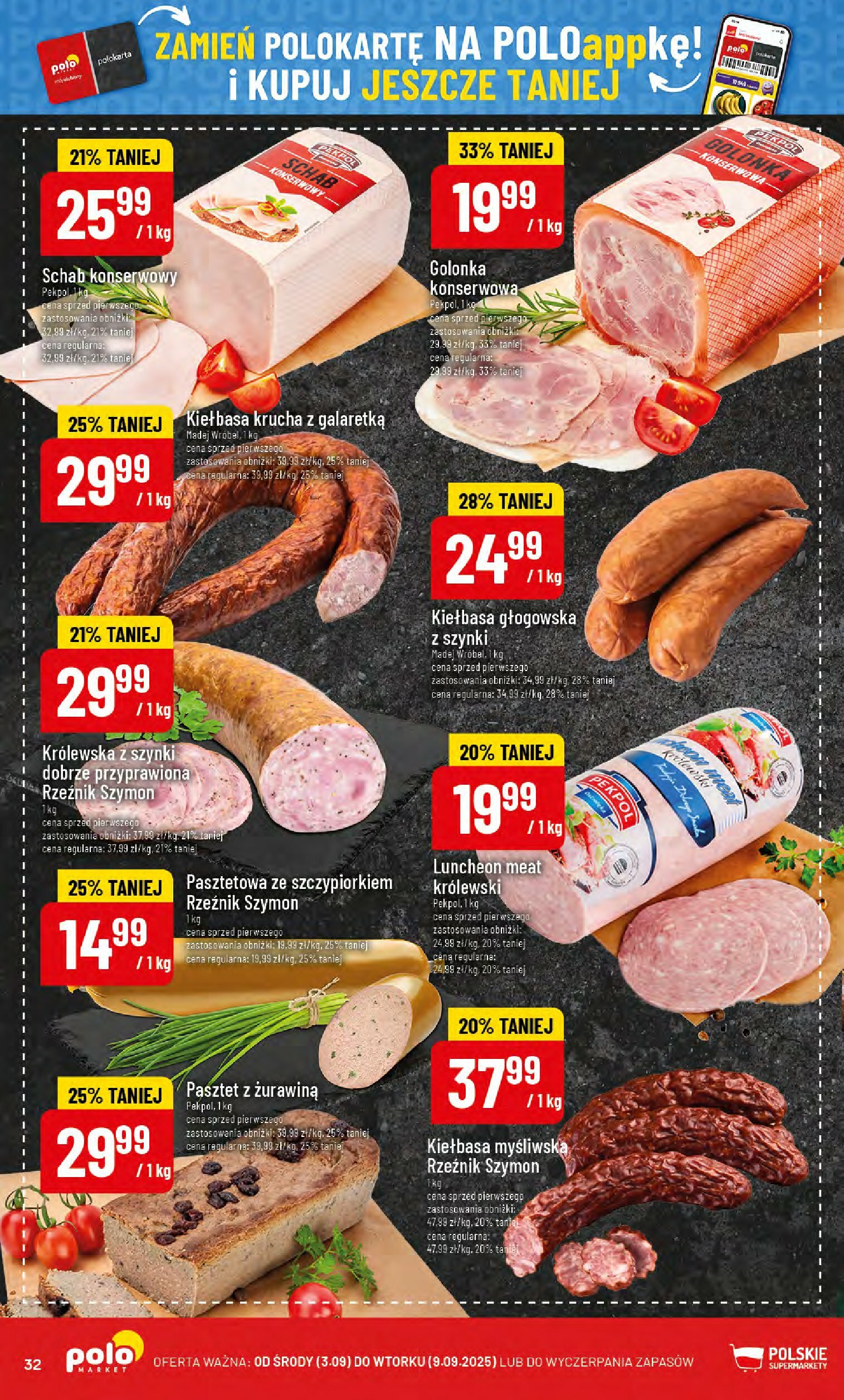 polomarket - Gazetka POLO market - ważna od 03.09. do 09.09. - page: 32 polomarket - Gazetka POLO market - ważna od 03.09. do 09.09. - page: 32
