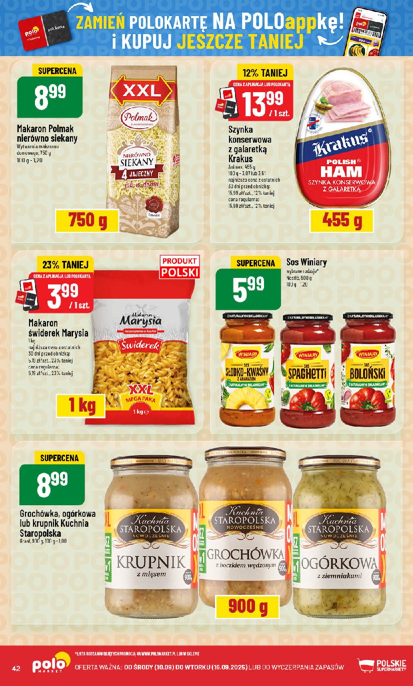 polomarket - Gazetka POLO market - ważna od 10.09. do 16.09. - page: 42