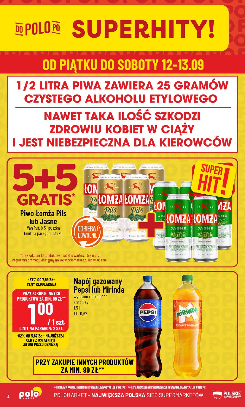 polomarket - Gazetka POLO market - ważna od 10.09. do 16.09. - page: 4