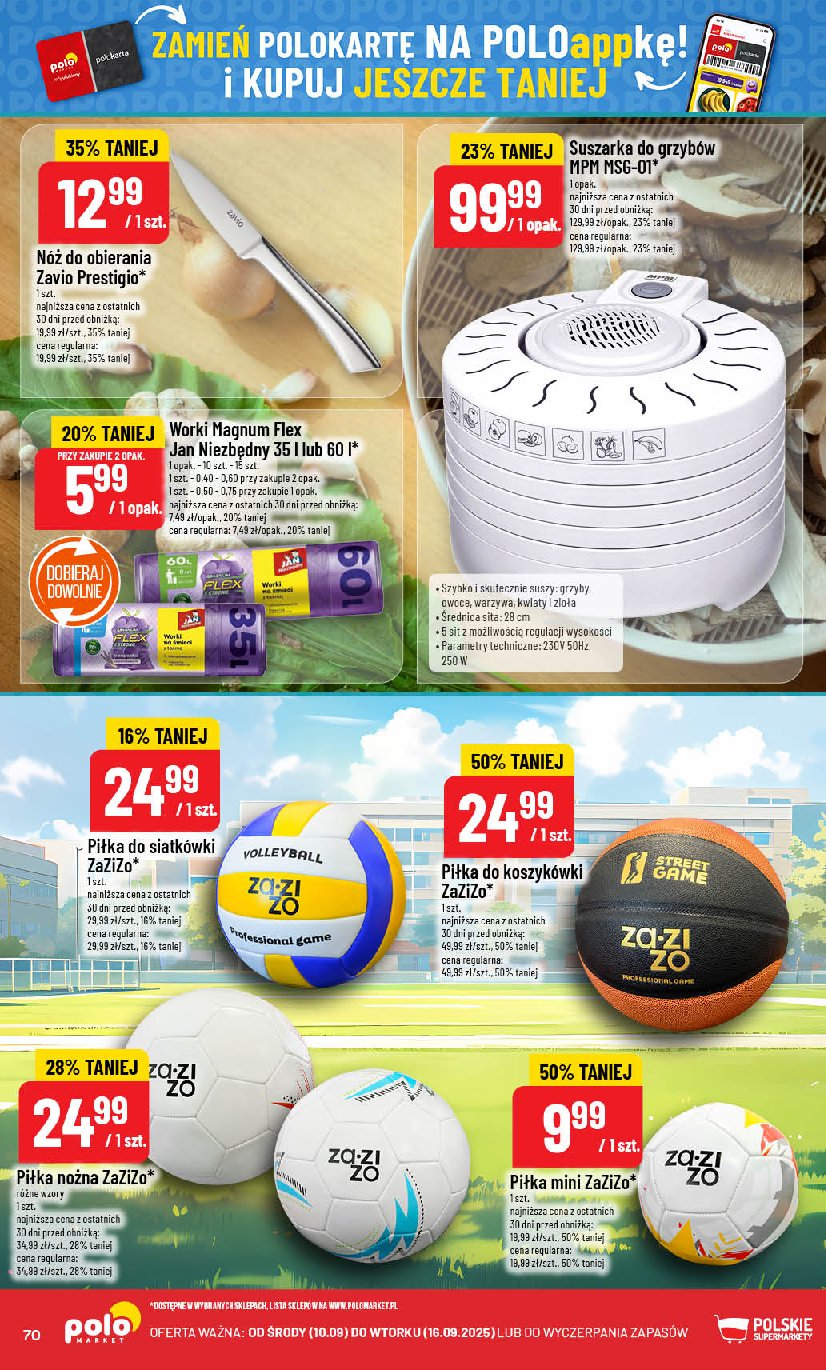 polomarket - Gazetka POLO market - ważna od 10.09. do 16.09. - page: 70