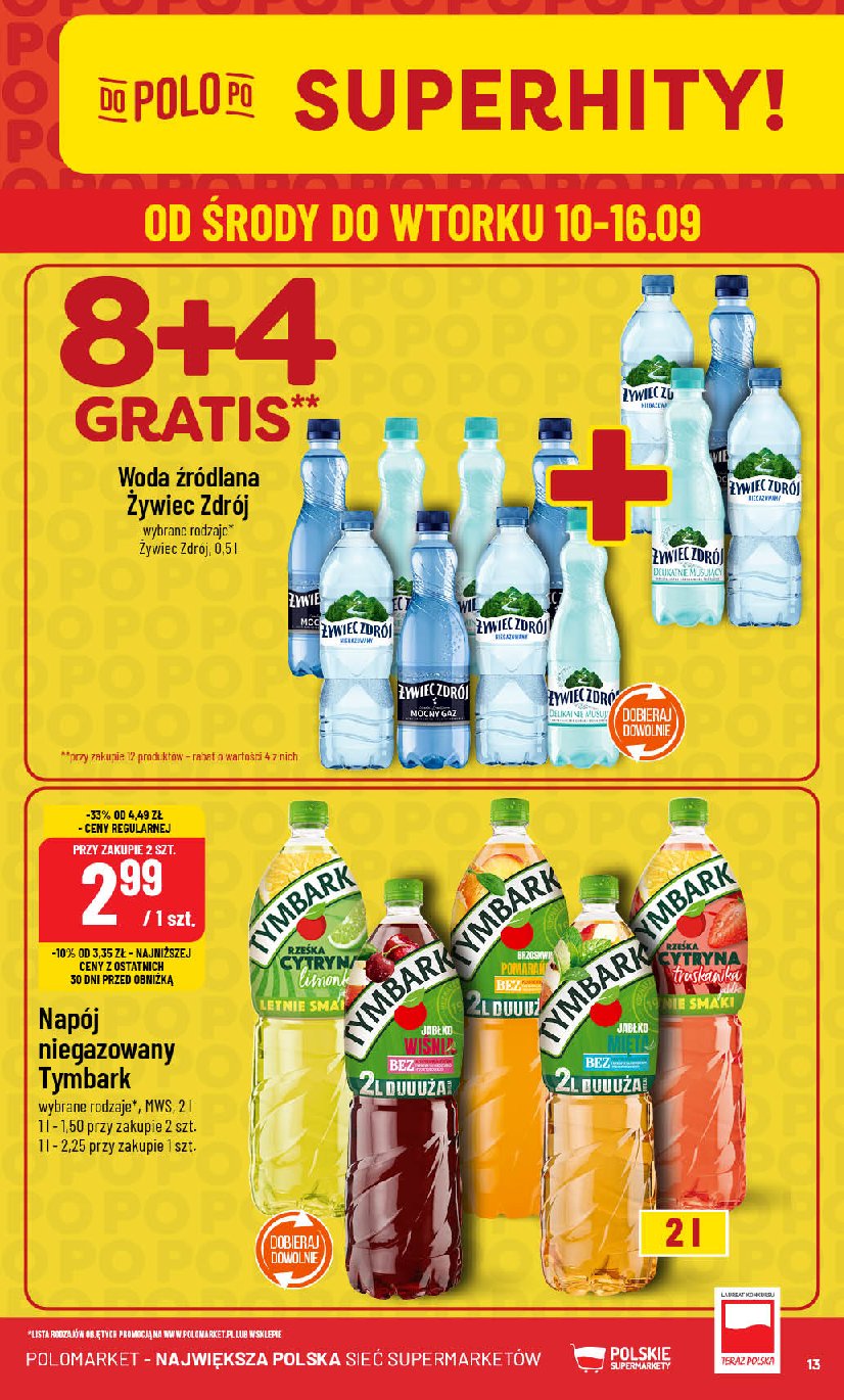 polomarket - Gazetka POLO market - ważna od 10.09. do 16.09. - page: 13