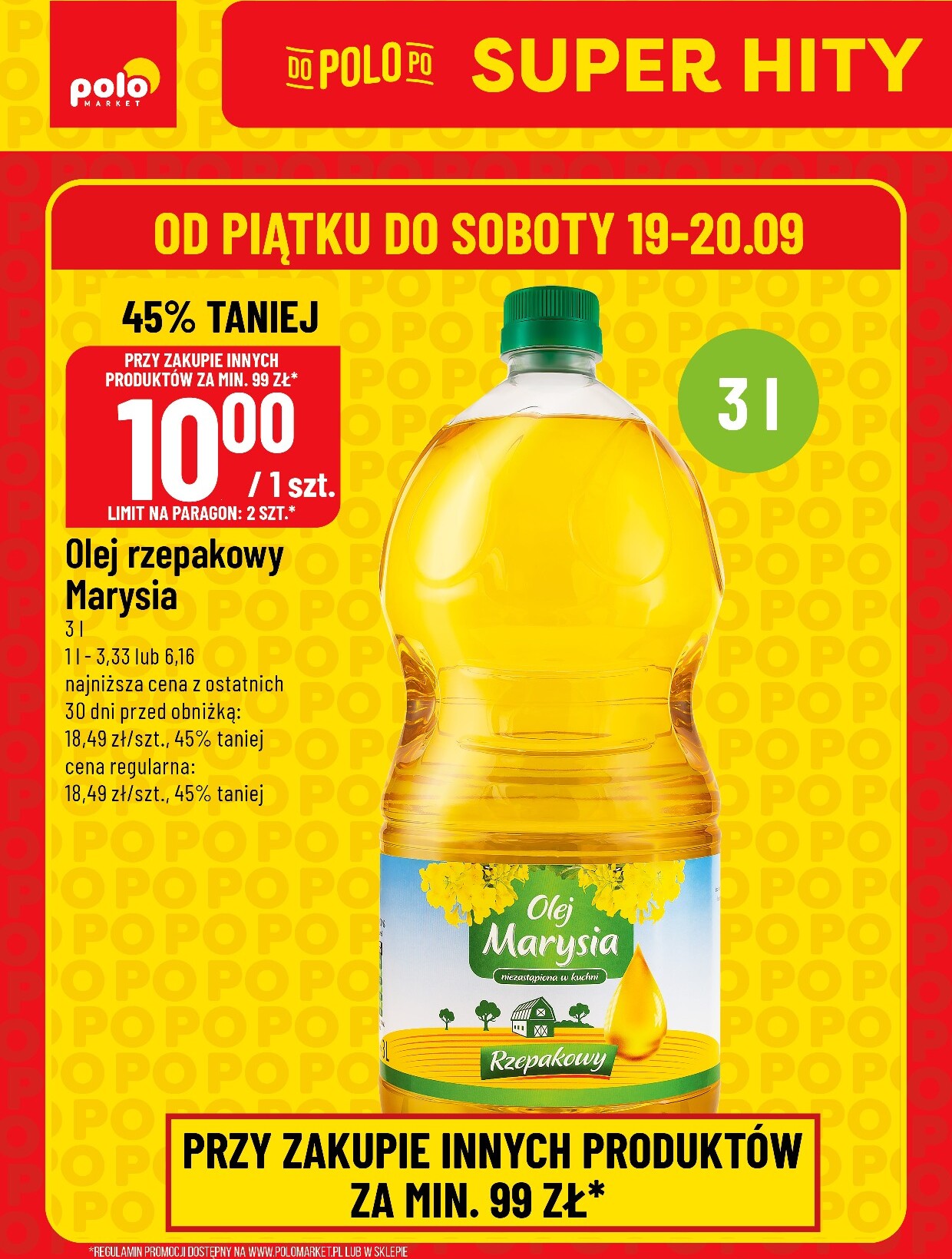 polomarket - Gazetka POLO market - Super Hity na Weekend - ważna od 19.09. do 20.09.