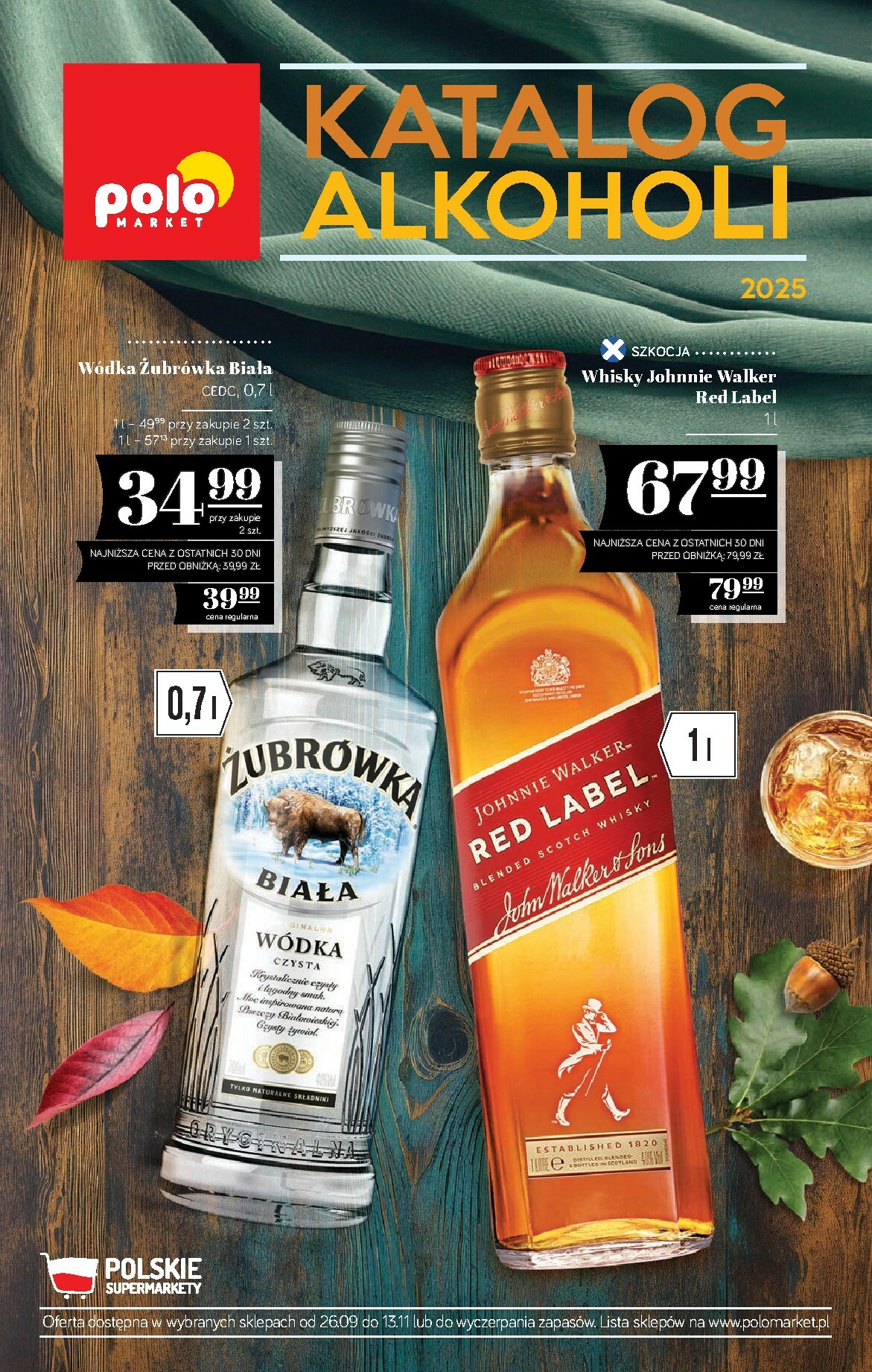 polomarket - Gazetka POLO market - Katalog alkoholi - ważna od 26.09. do 13.11.