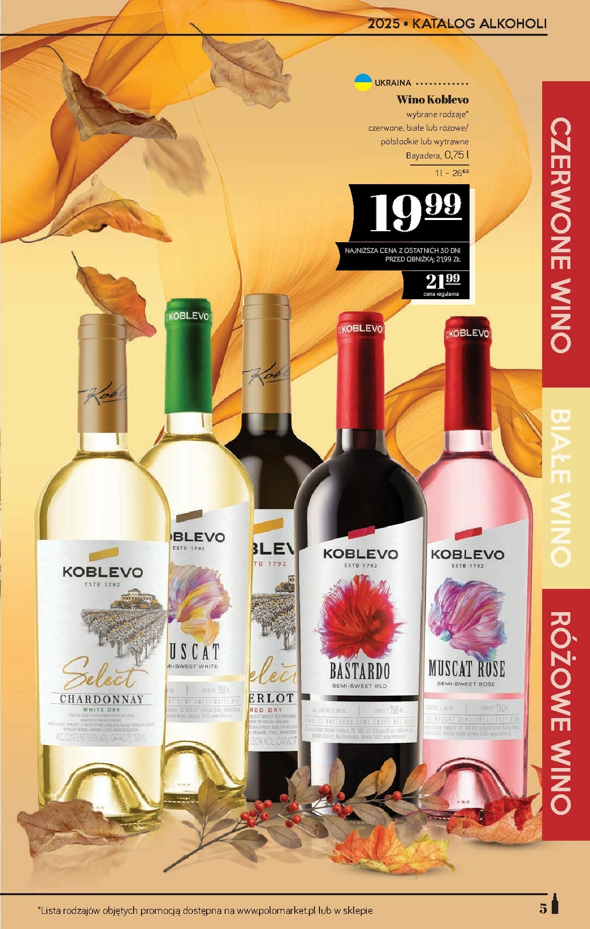 polomarket - Gazetka POLO market - Katalog alkoholi - ważna od 26.09. do 13.11. - page: 5