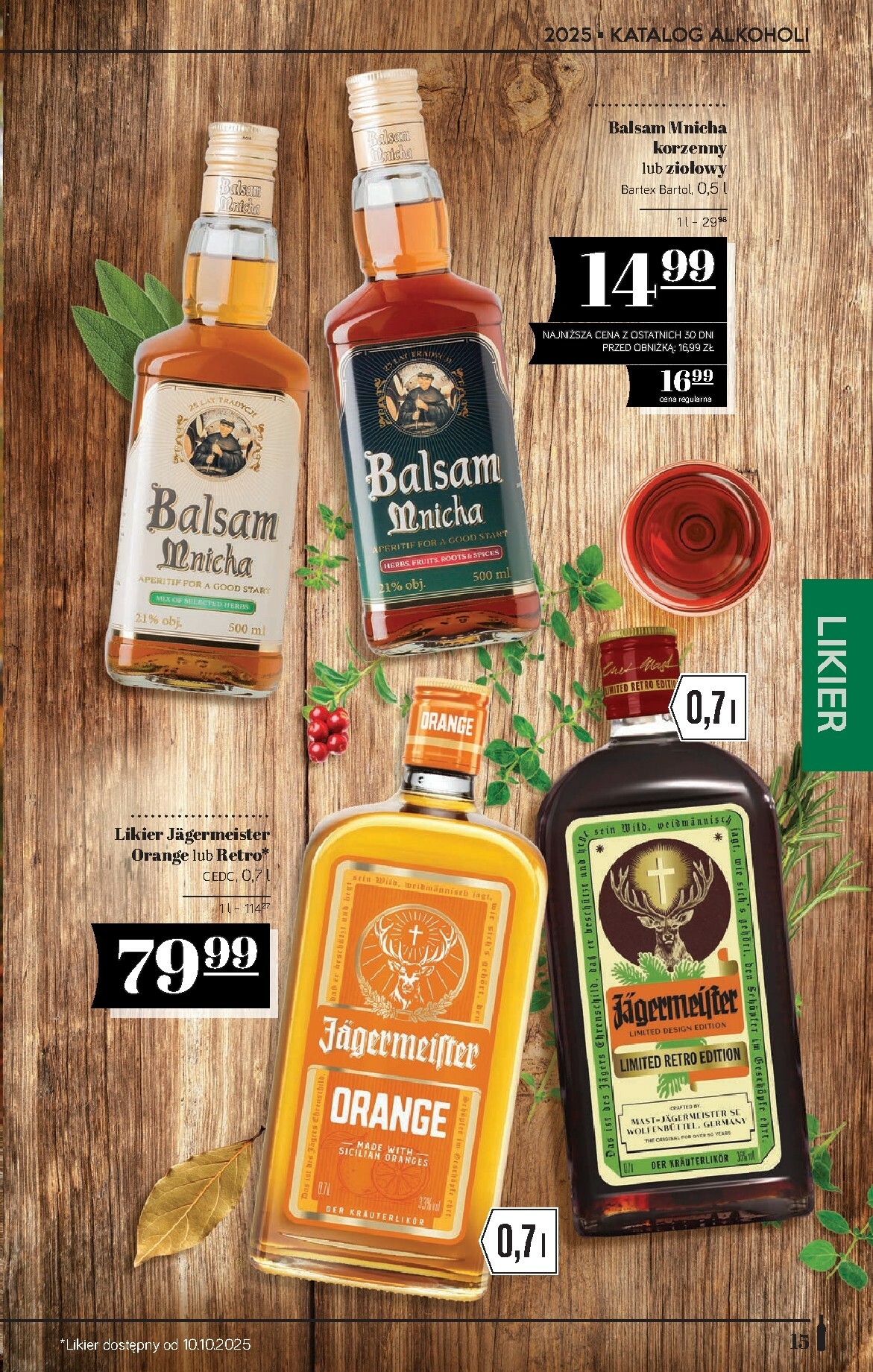 polomarket - Gazetka POLO market - Katalog alkoholi - ważna od 26.09. do 13.11. - page: 15