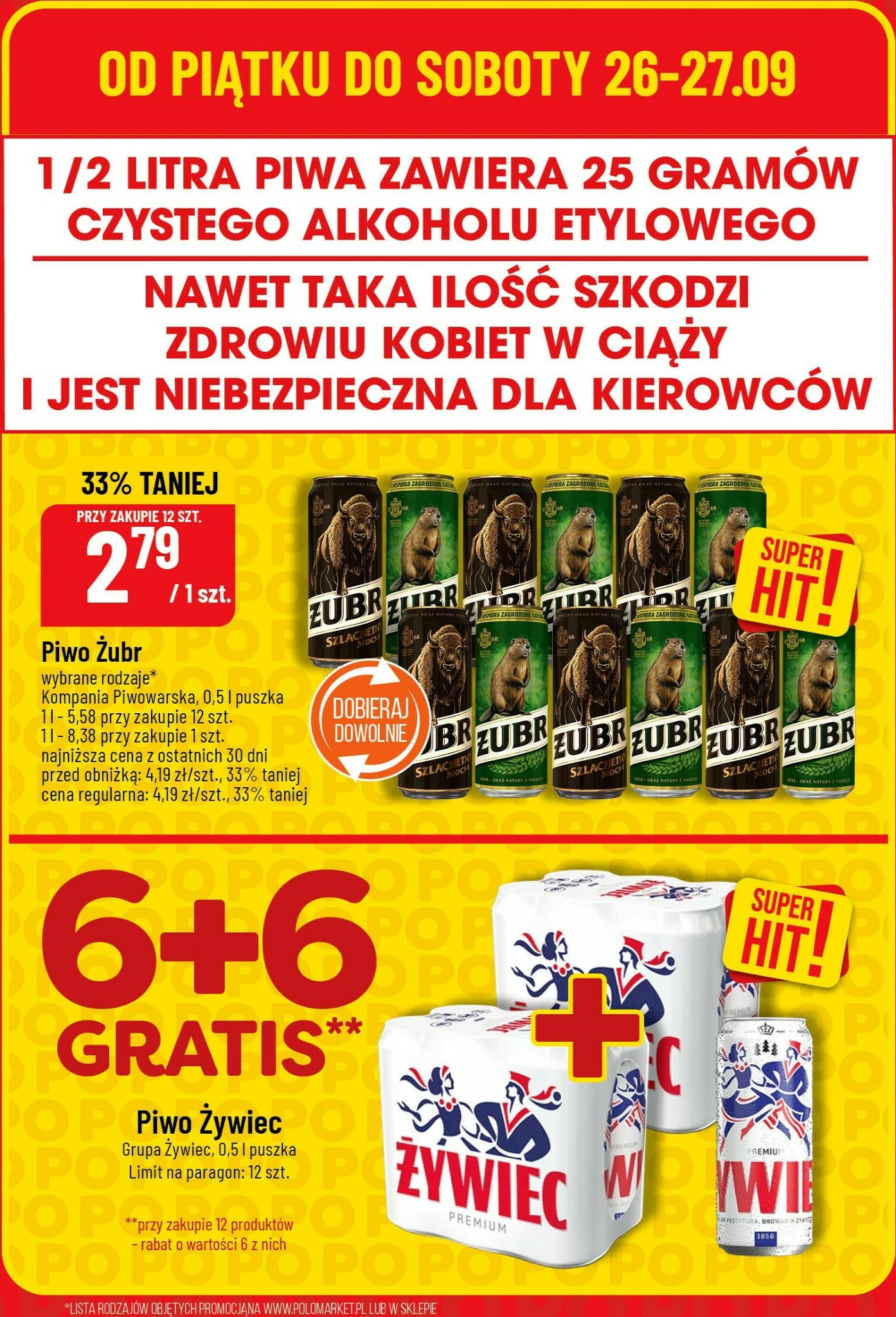 polomarket - Gazetka POLO market - Super Hity na Weekend - ważna od 25.09. do 27.09. - page: 6