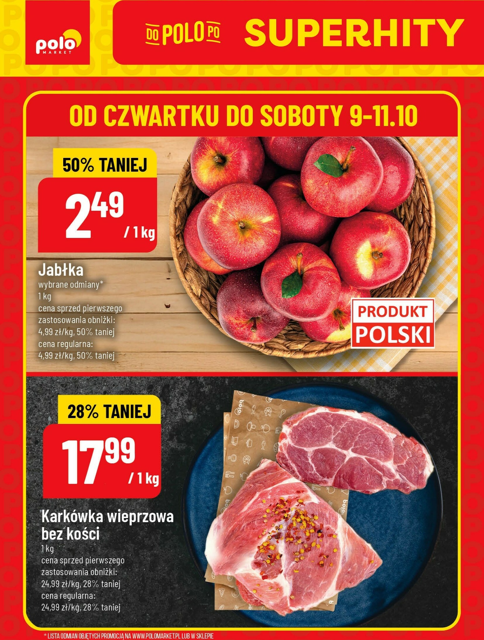 polomarket - Gazetka POLO market - Super Hity na Weekend - ważna od 09.10. do 11.10.