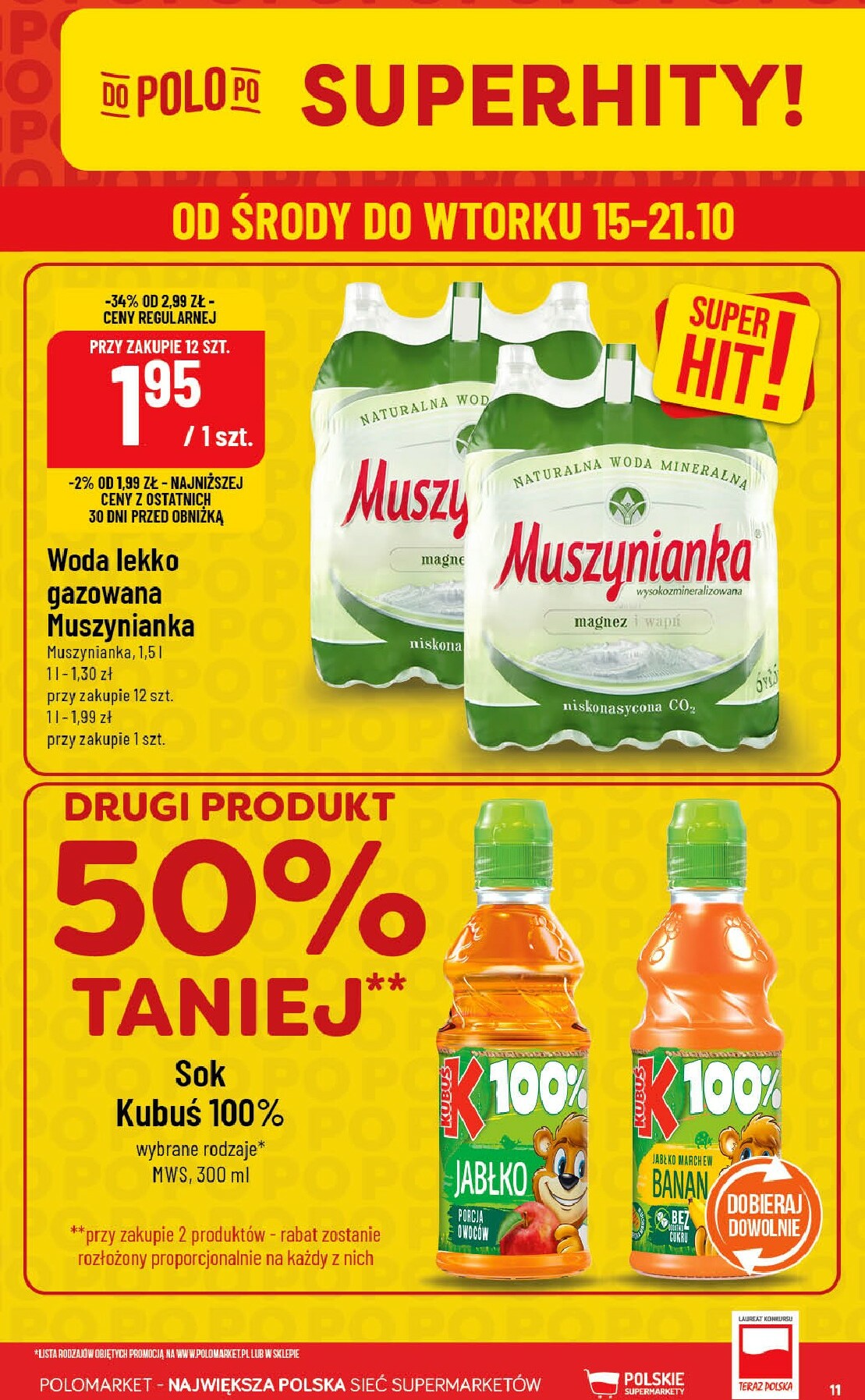 polomarket - Gazetka POLO market - ważna od 15.10. do 21.10. - page: 11 polomarket - Gazetka POLO market - ważna od 15.10. do 21.10. - page: 11