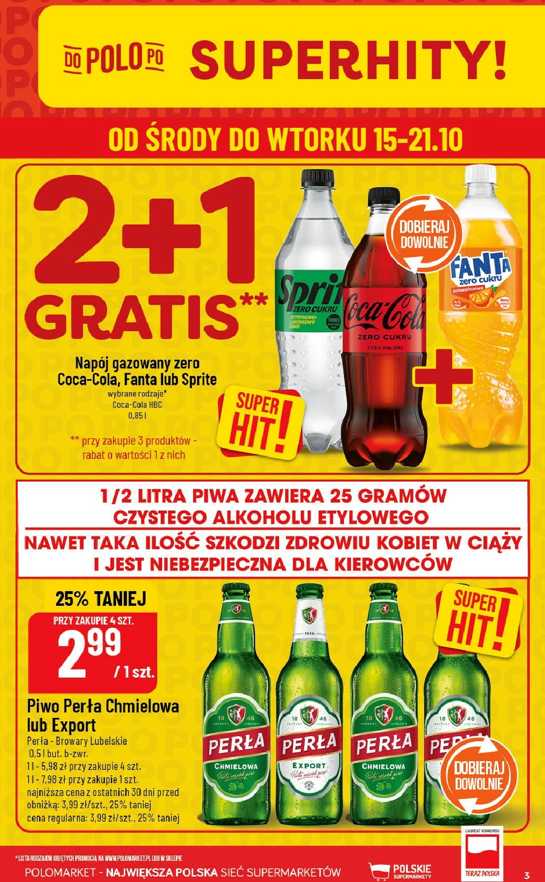 polomarket - Gazetka POLO market - ważna od 15.10. do 21.10. - page: 3 polomarket - Gazetka POLO market - ważna od 15.10. do 21.10. - page: 3