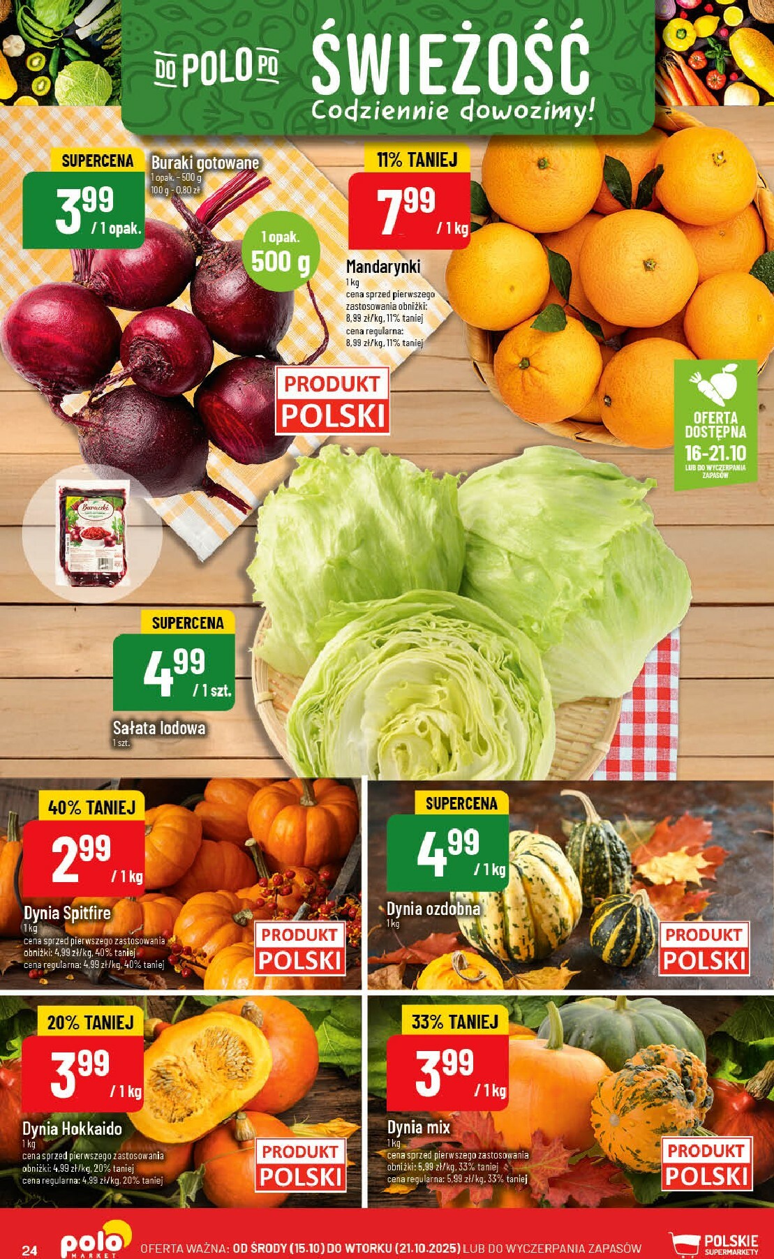 polomarket - Gazetka POLO market - ważna od 15.10. do 21.10. - page: 24 polomarket - Gazetka POLO market - ważna od 15.10. do 21.10. - page: 24