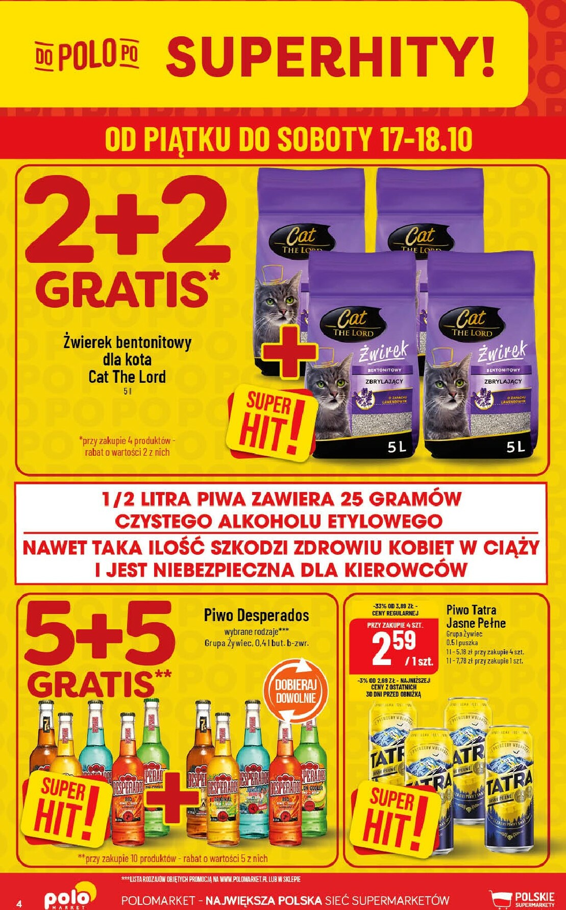 polomarket - Gazetka POLO market - ważna od 15.10. do 21.10. - page: 4 polomarket - Gazetka POLO market - ważna od 15.10. do 21.10. - page: 4