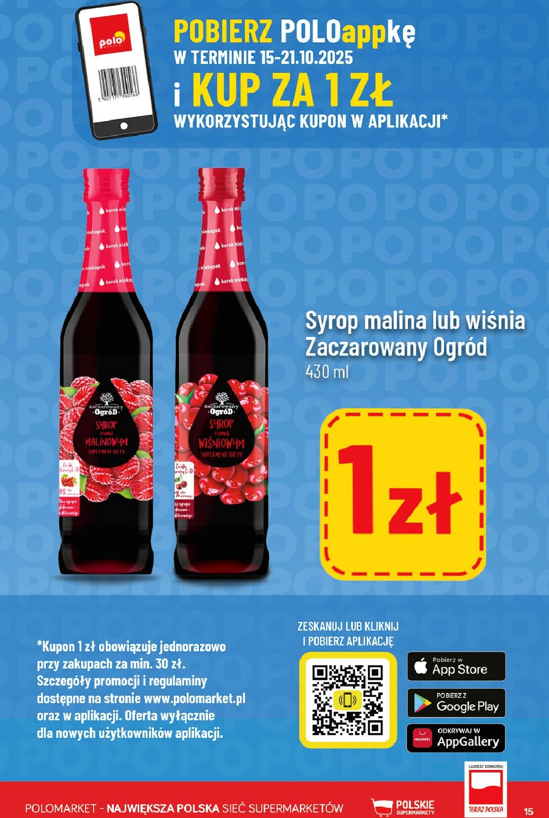 polomarket - Gazetka POLO market - ważna od 15.10. do 21.10. - page: 15 polomarket - Gazetka POLO market - ważna od 15.10. do 21.10. - page: 15