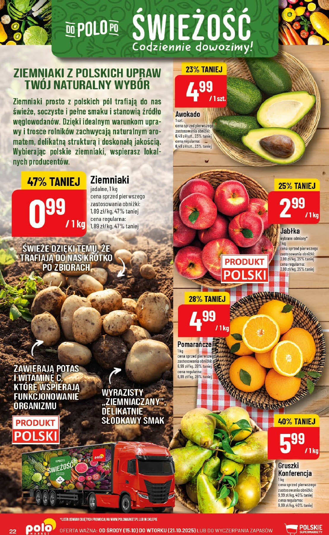 polomarket - Gazetka POLO market - ważna od 15.10. do 21.10. - page: 22 polomarket - Gazetka POLO market - ważna od 15.10. do 21.10. - page: 22