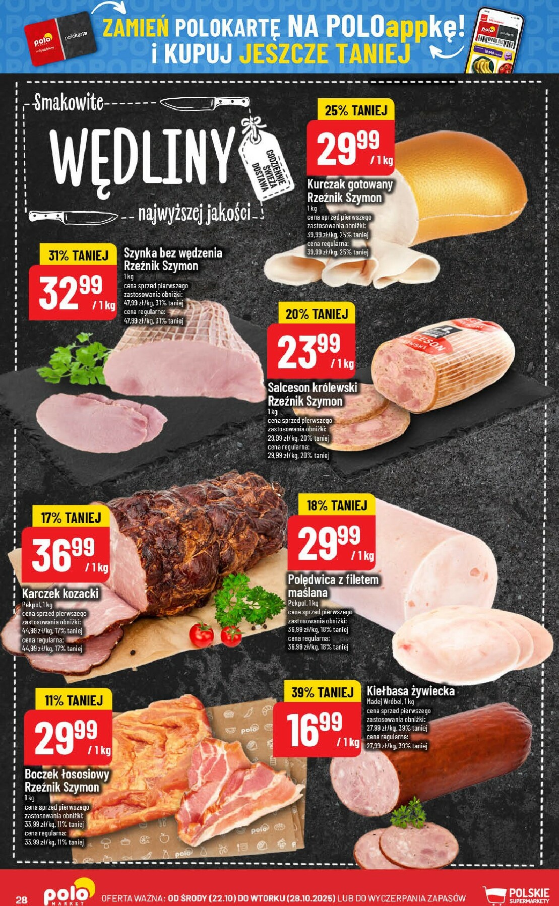 polomarket - Gazetka POLO market - ważna od 22.10. do 28.10. - page: 28 polomarket - Gazetka POLO market - ważna od 22.10. do 28.10. - page: 28
