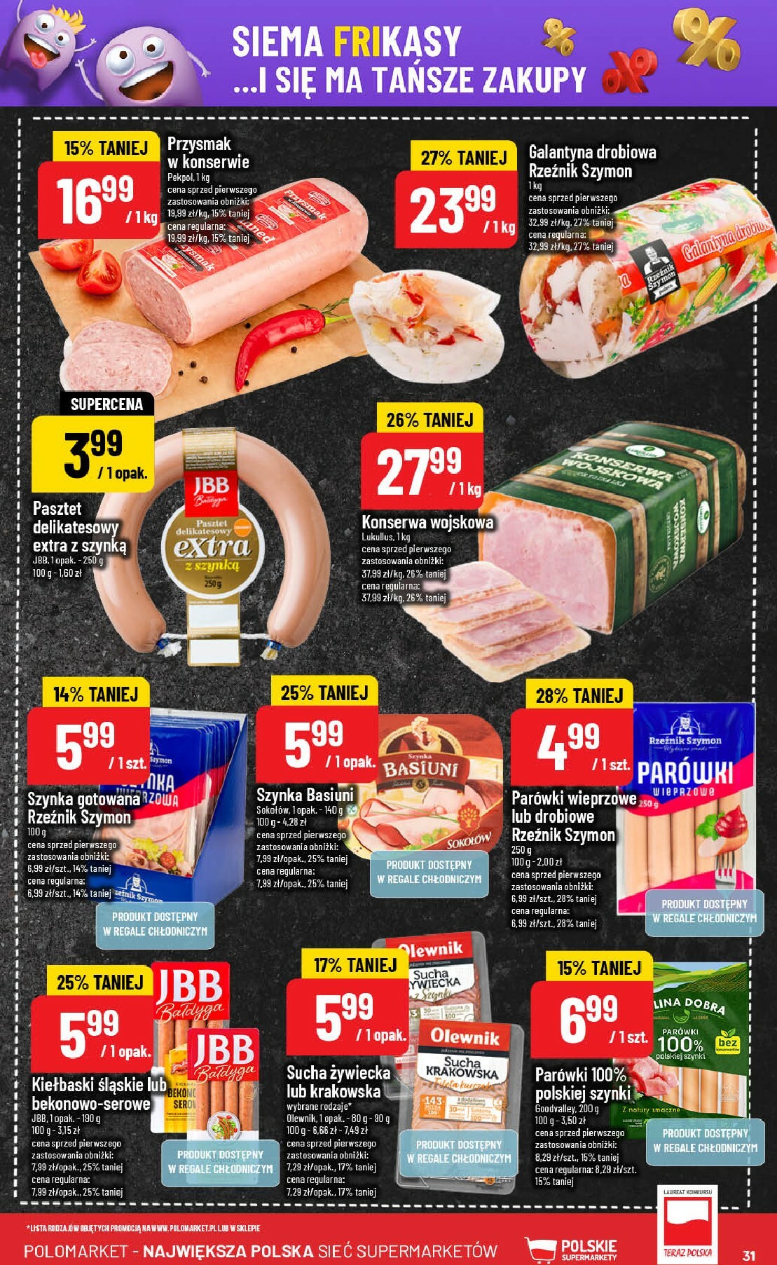 polomarket - Gazetka POLO market - ważna od 22.10. do 28.10. - page: 31 polomarket - Gazetka POLO market - ważna od 22.10. do 28.10. - page: 31